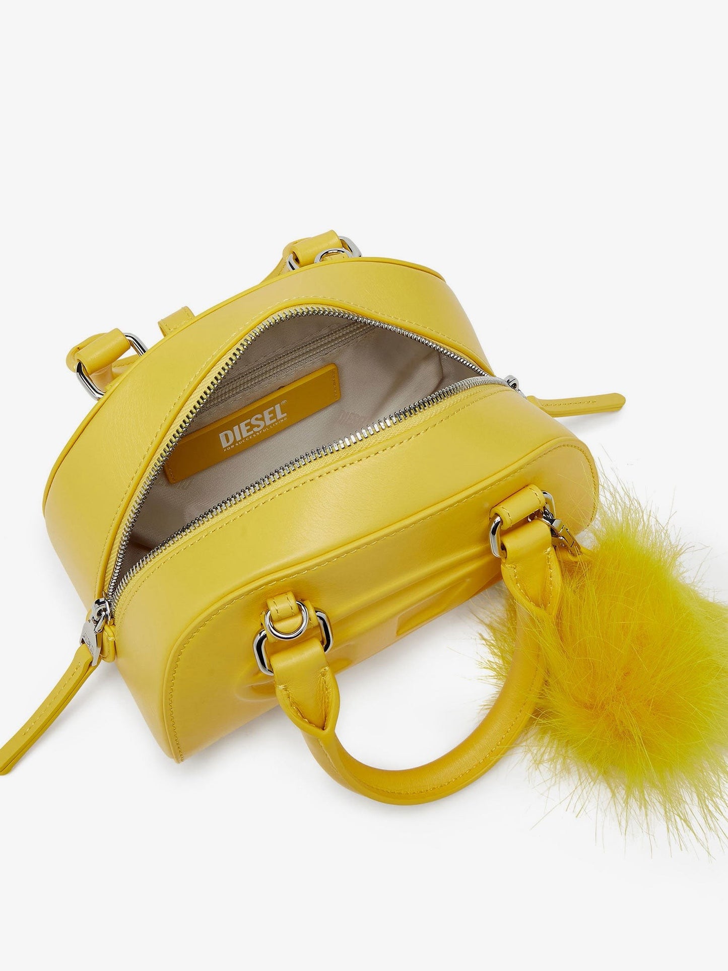 Diesel 1DR Dome leather shoulder bag