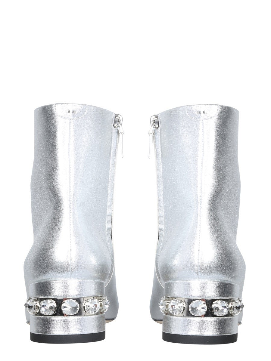 NICHOLAS KIRKWOOD 55JJ CRYSTAL BOOTS