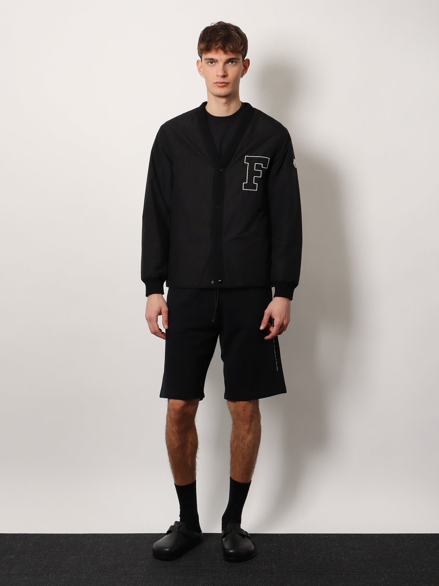MONCLER GENIUS 7 moncler frgmt hiroshi fujiwara cotton bermuda shorts