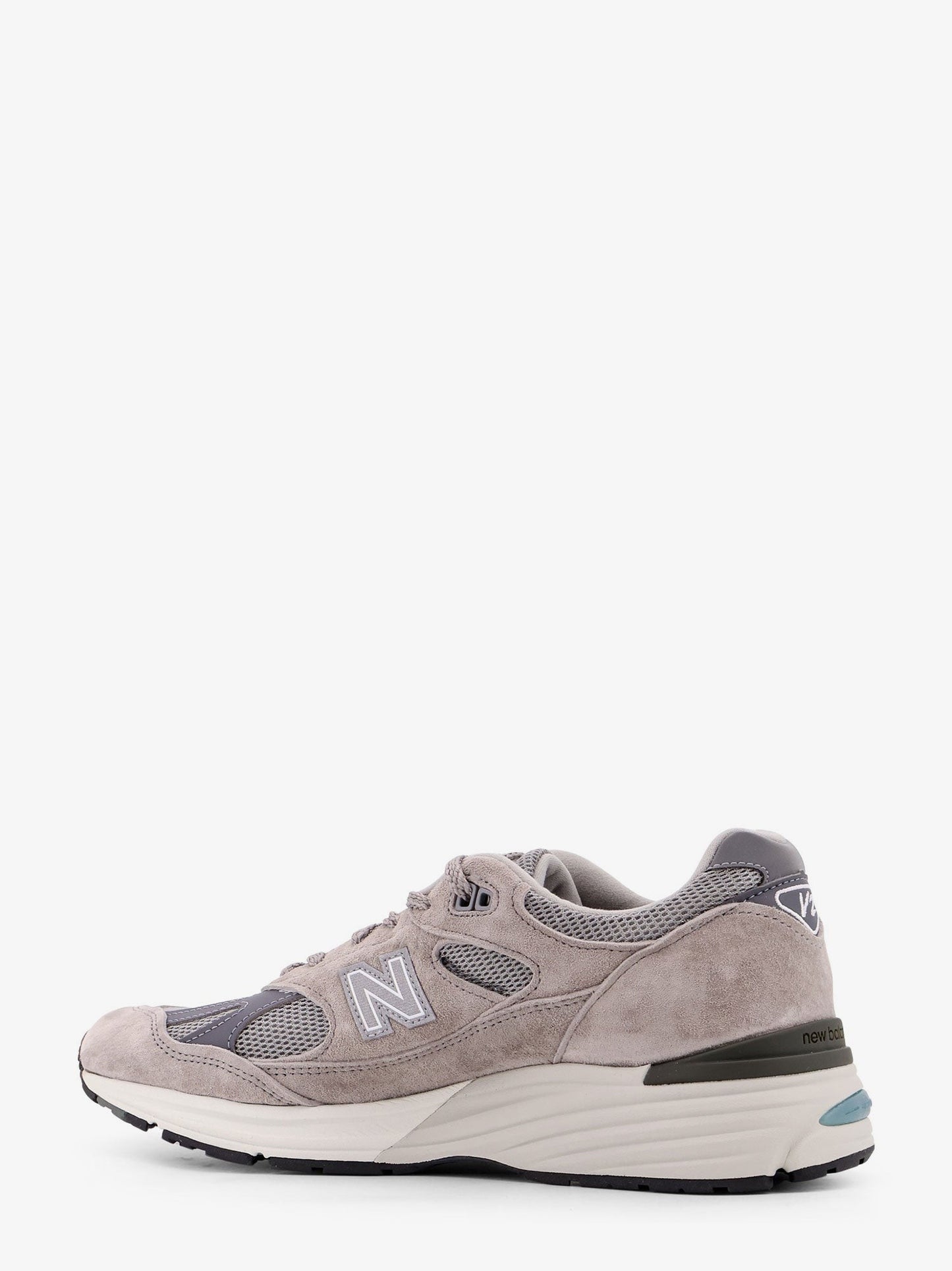 New Balance 991 V2 Mesh and suede low-top sneakers