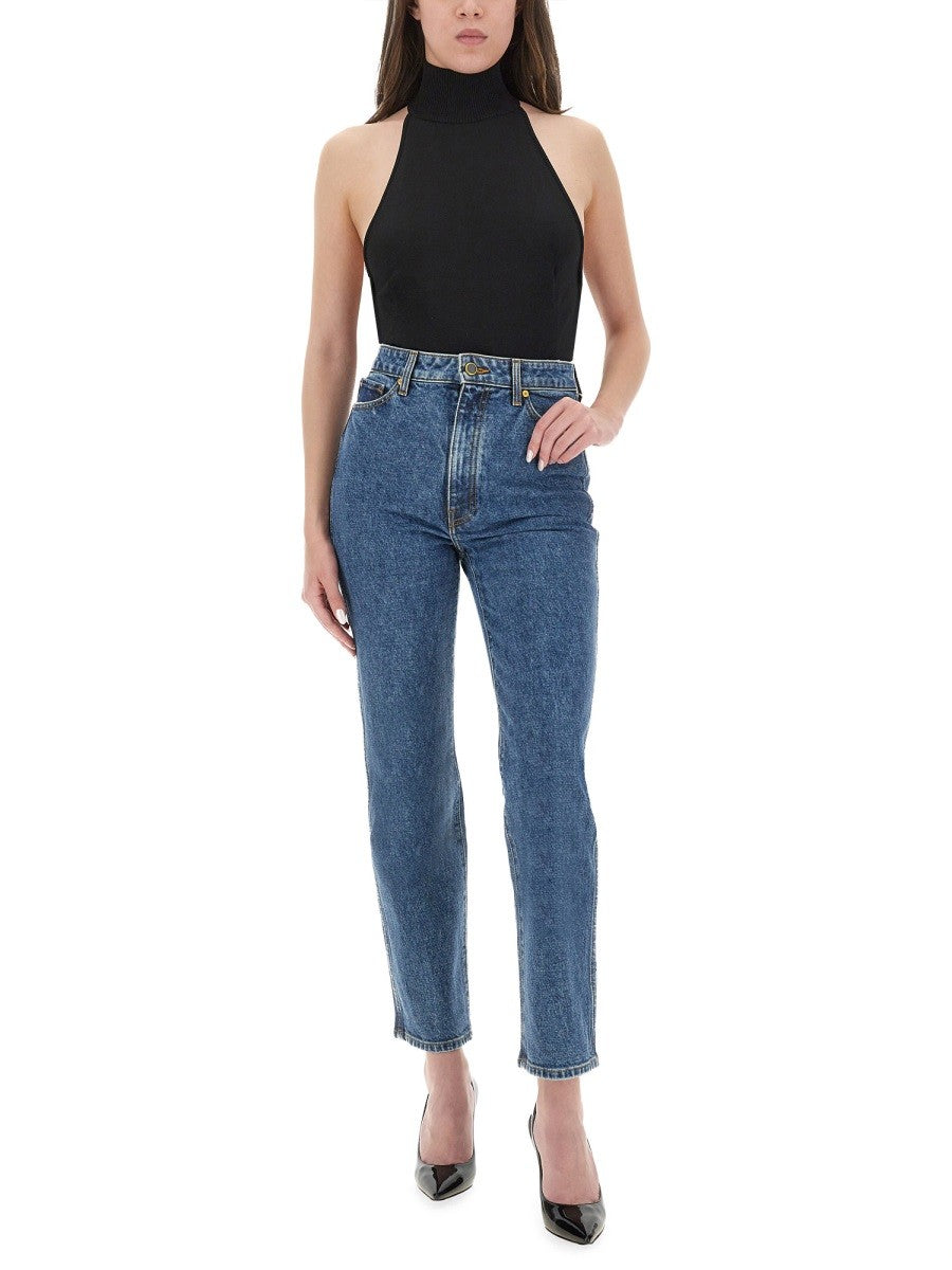 KHAITE "ABIGAIL" STRETCH JEANS