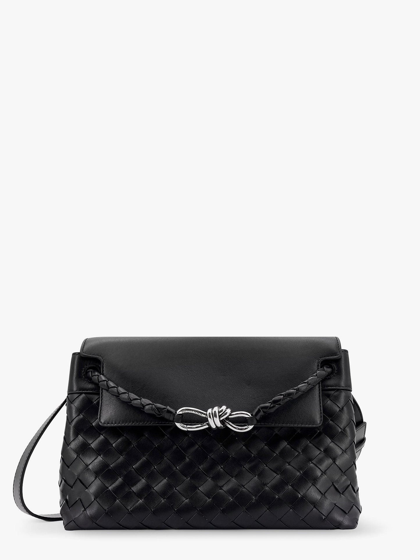 Bottega Veneta Andiamo Messenger leather bag with Intrecciato motif