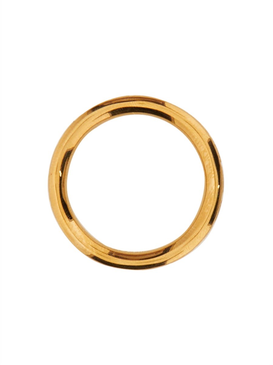 Versace ANELLO CON CHIAVE GRECA INCISA