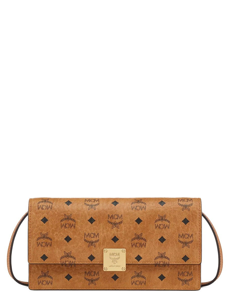 MCM "AREN" WALLET WITH SHOULDER STRAP