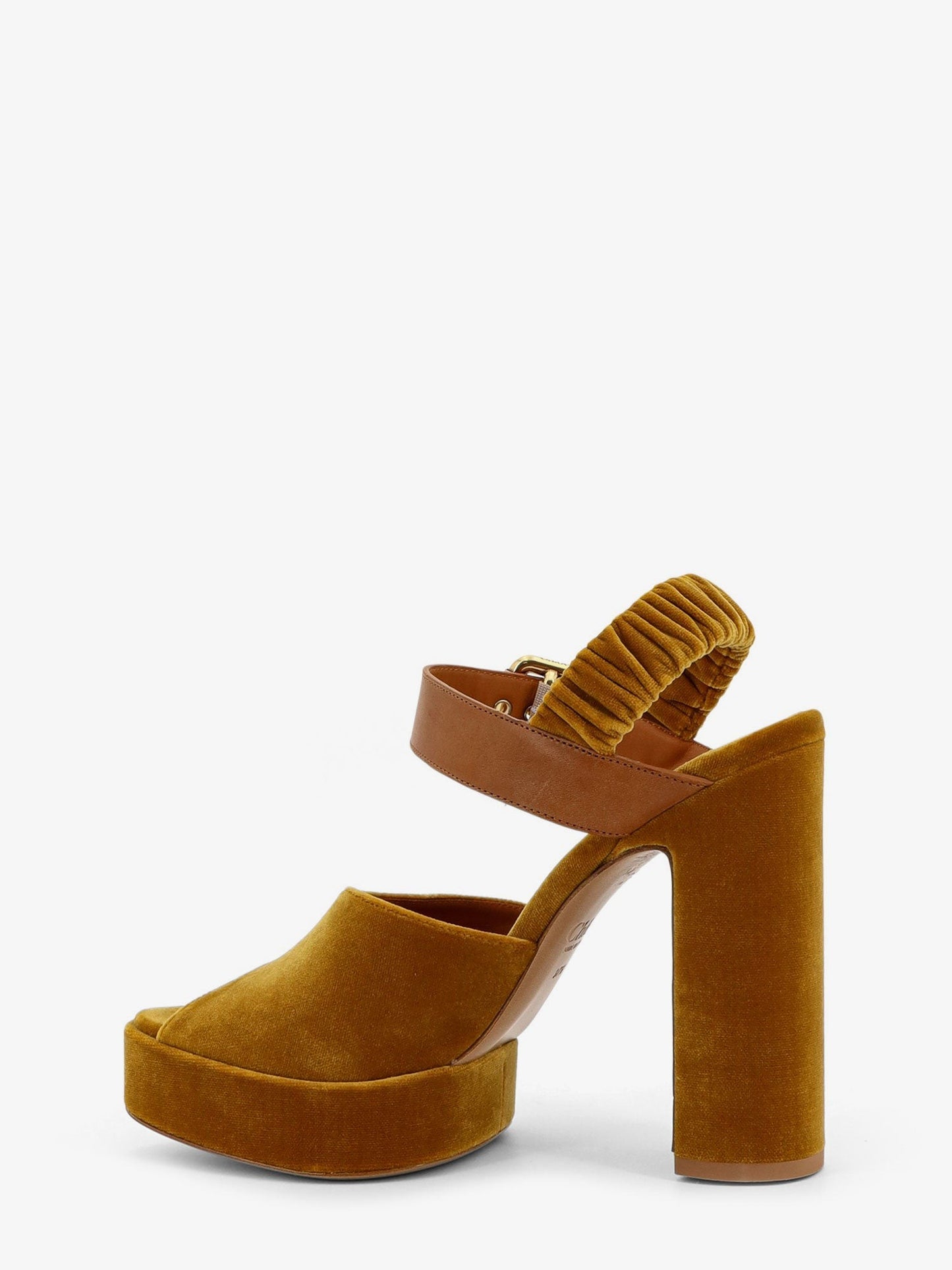 CHLOE' Aria velvet sandals