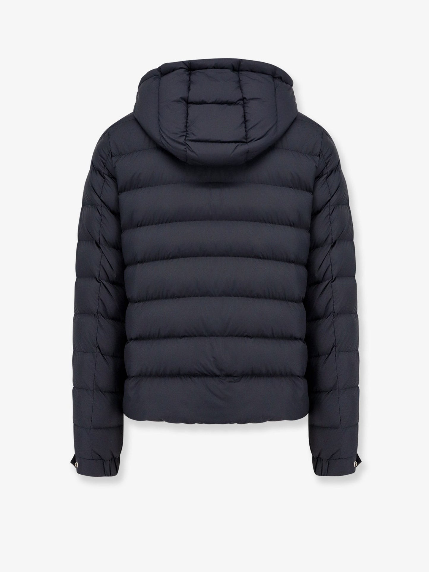 Moncler Arneb down jacket with ton-sur-ton logo patch