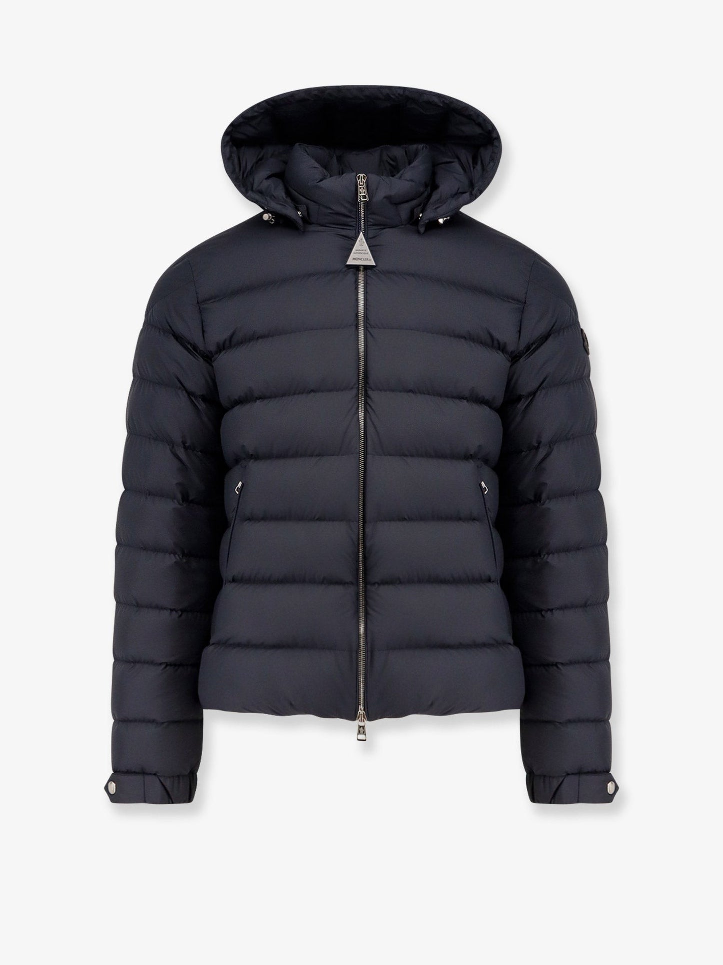 Moncler Arneb down jacket with ton-sur-ton logo patch