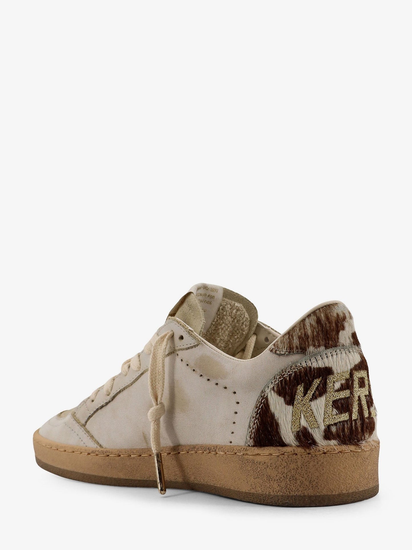 Golden Goose Deluxe Brand Ball Star leather and suede sneakers