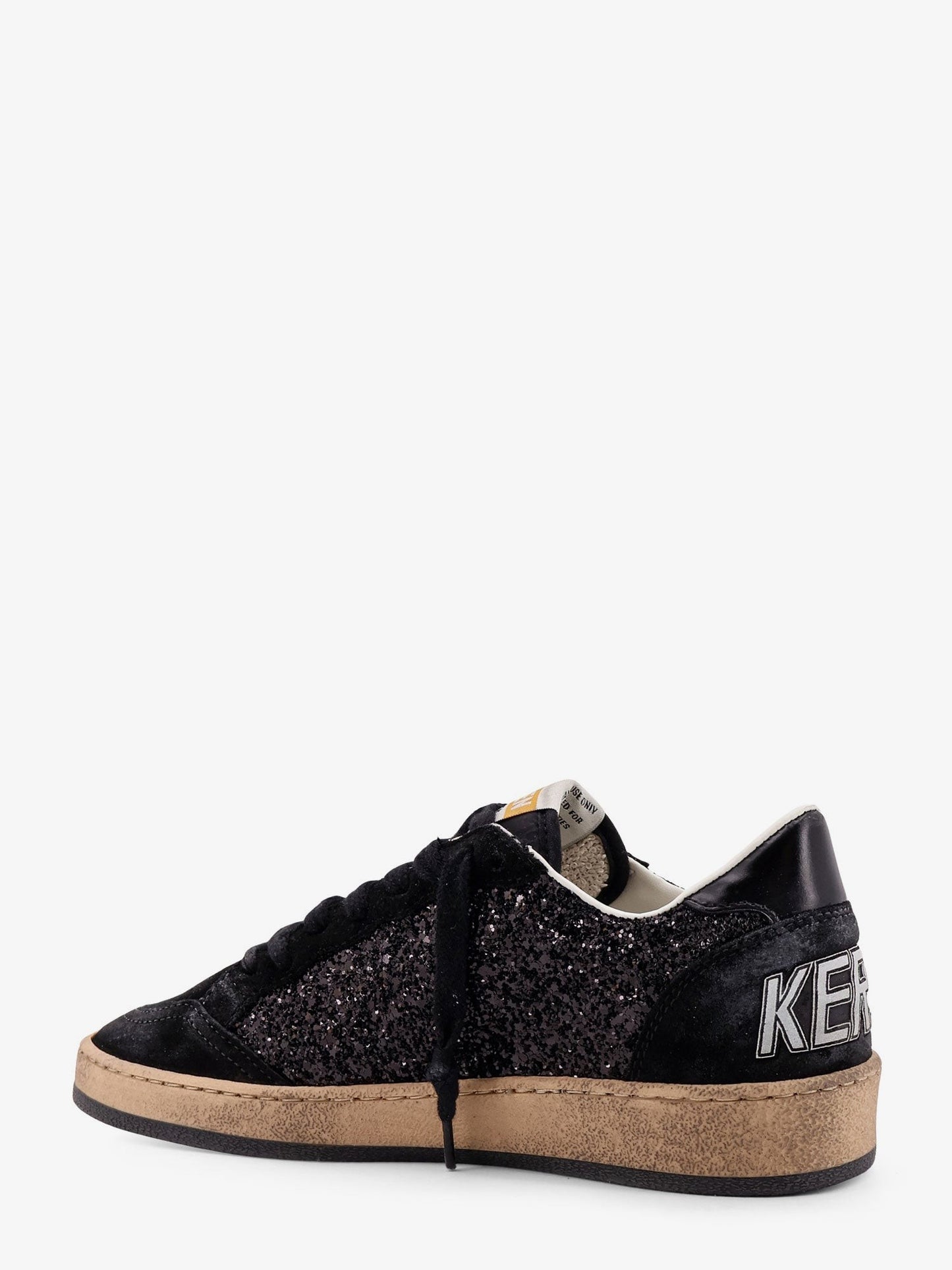 Golden Goose Deluxe Brand Ball Star low-top suede sneakers with used effect