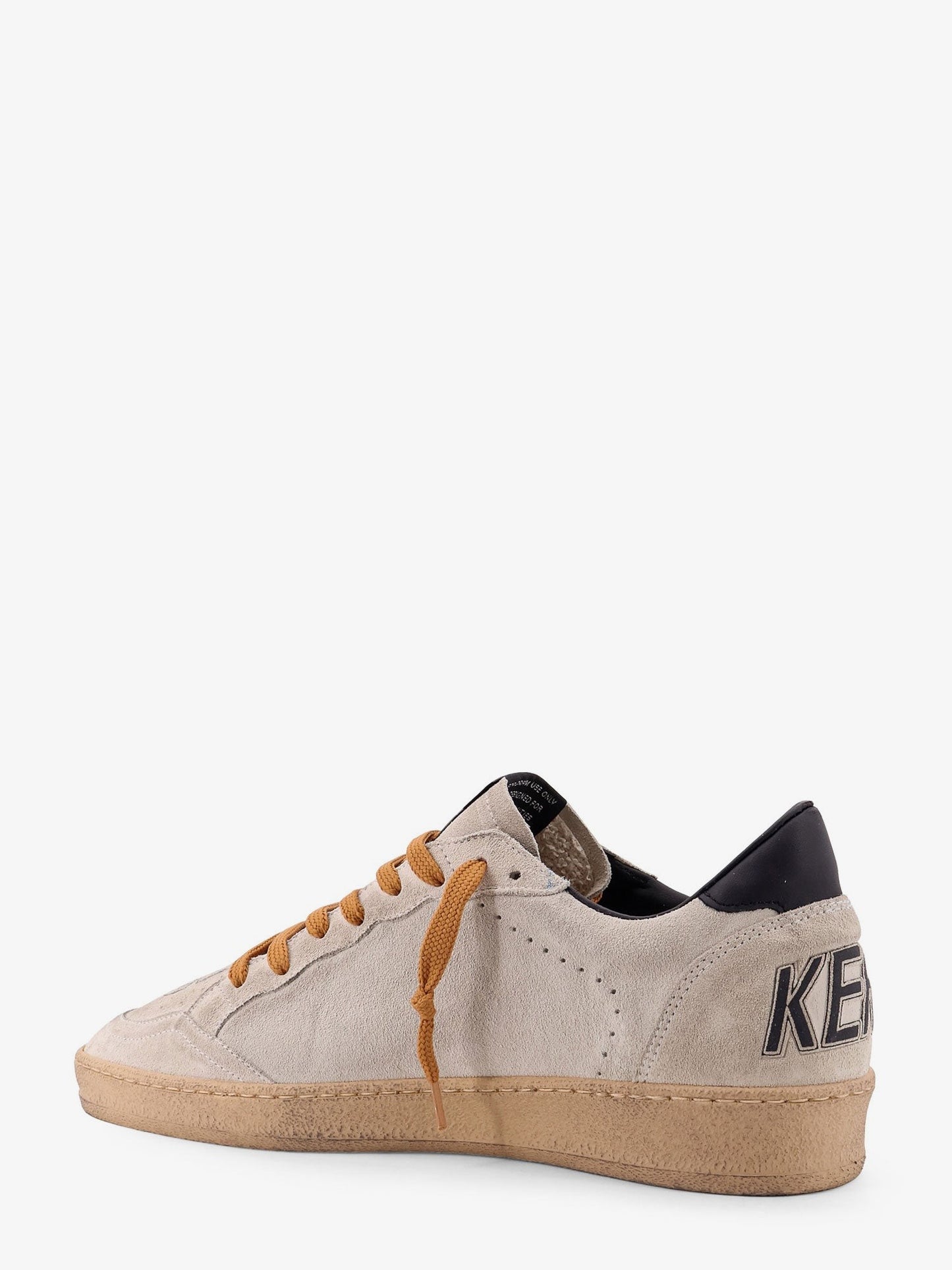 Golden Goose Deluxe Brand Ball Star low-top leather sneakers with used effect