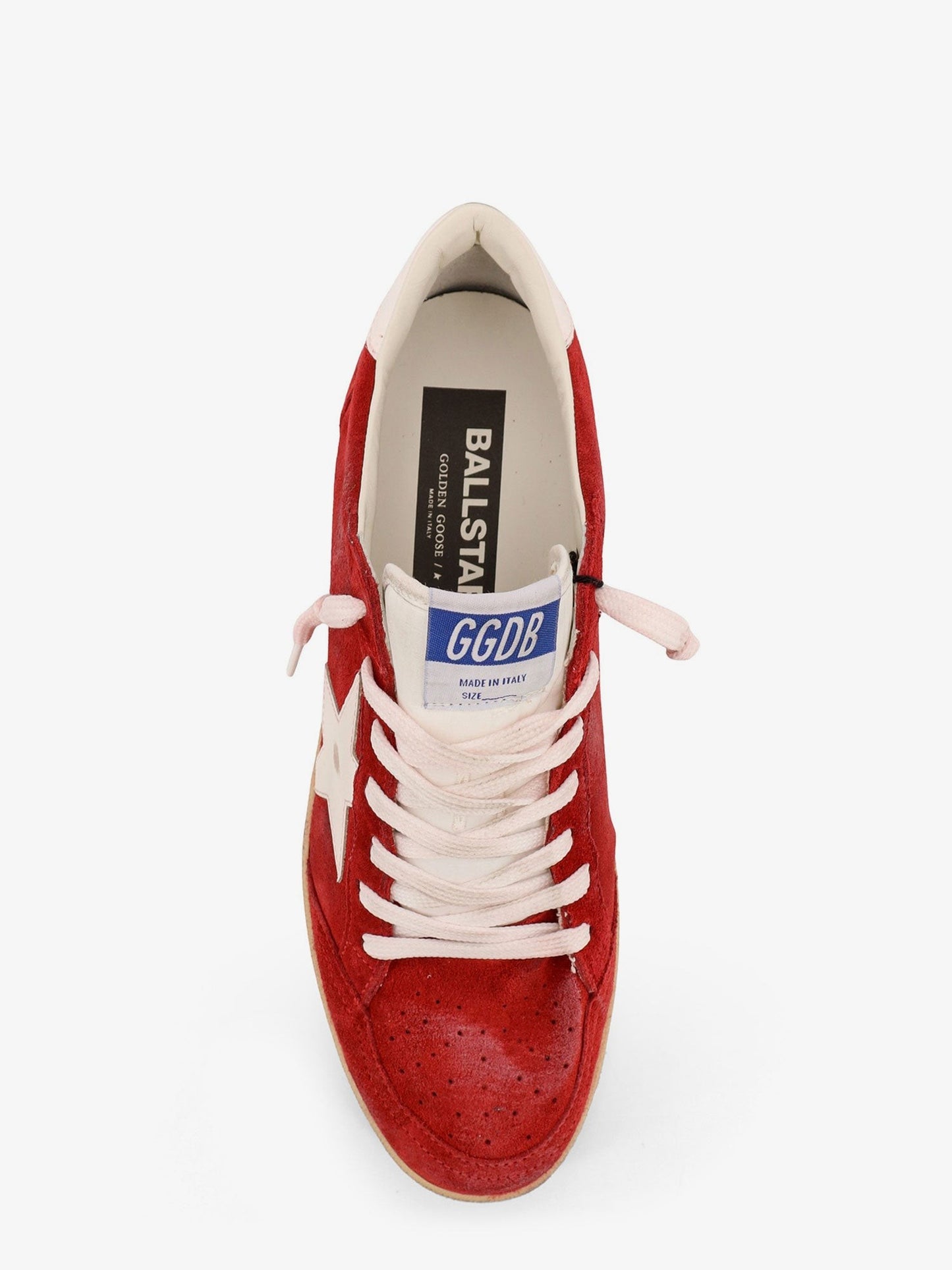 Golden Goose Deluxe Brand Ball Star suede low-top sneakers