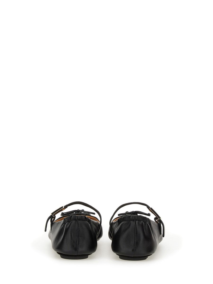 Fendi BALLERINA WITH FF BAGUETTE PATTERN