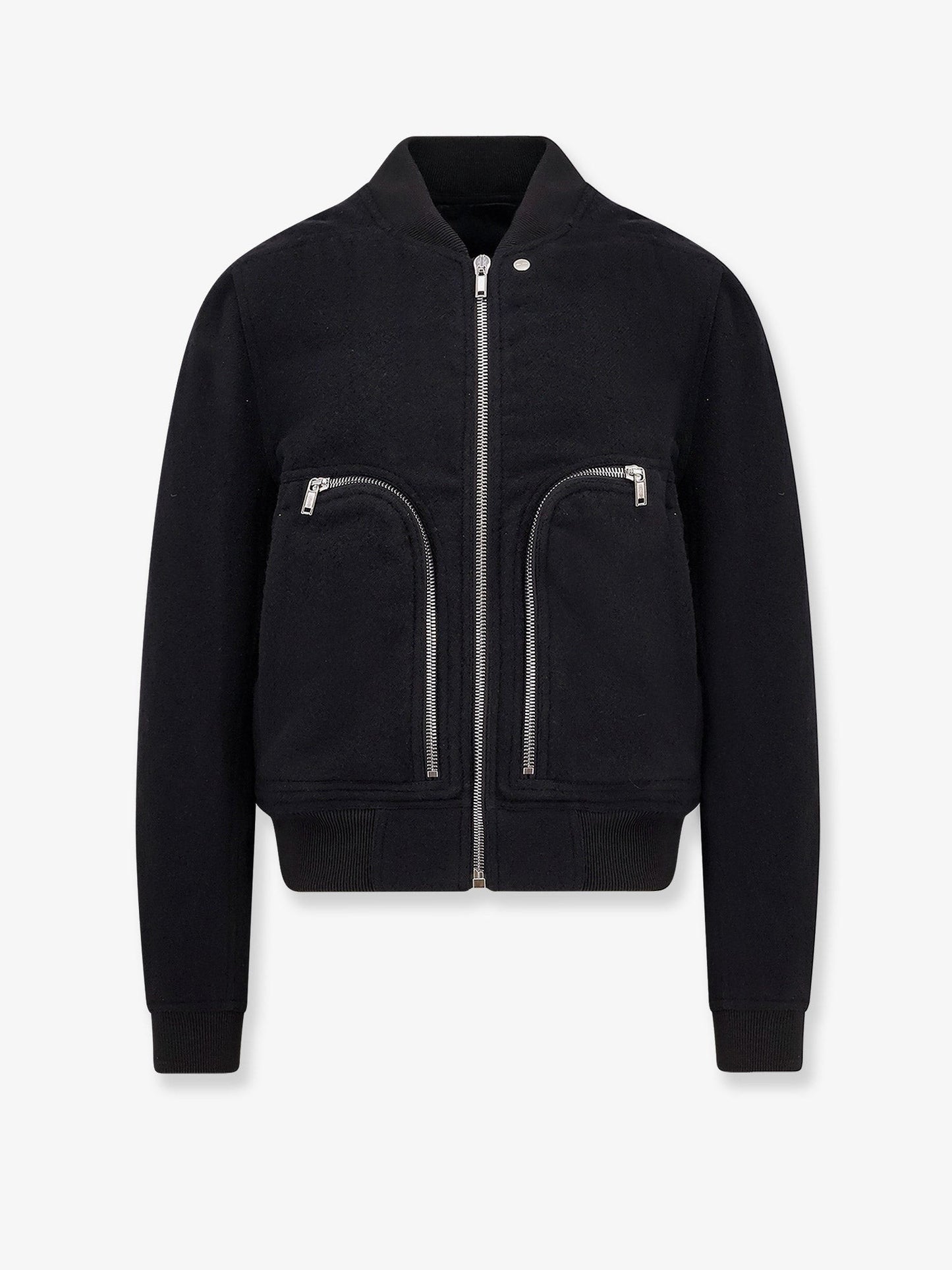 RICK OWENS Bauhaus Flight virgin wool bomber