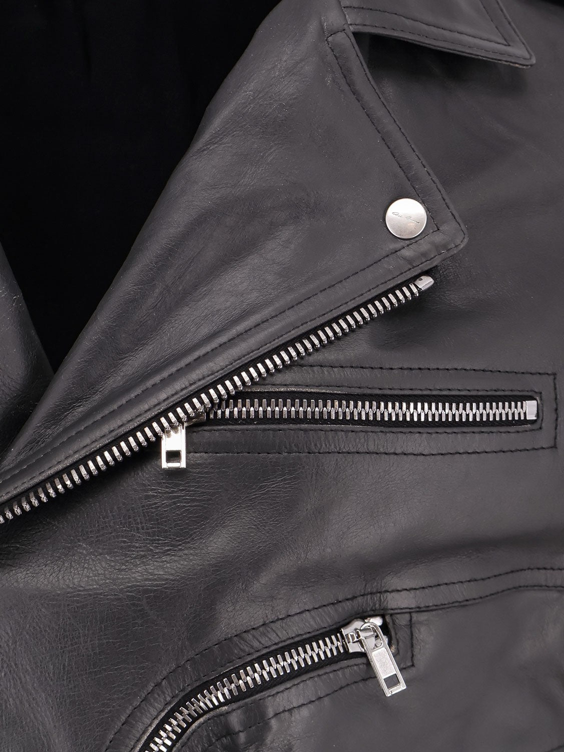 RICK OWENS Bauhaus stooges leather jacket