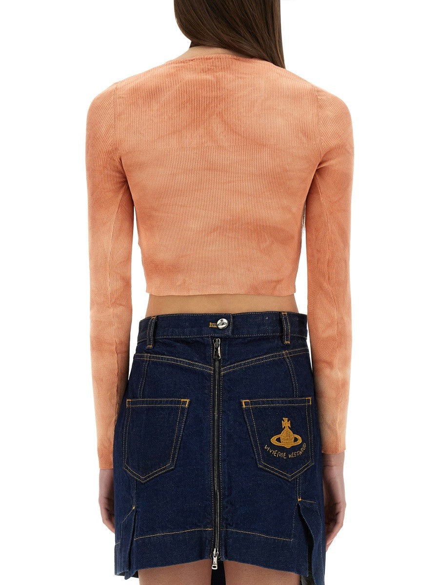 Vivienne Westwood "BEA CROPPED" TOP