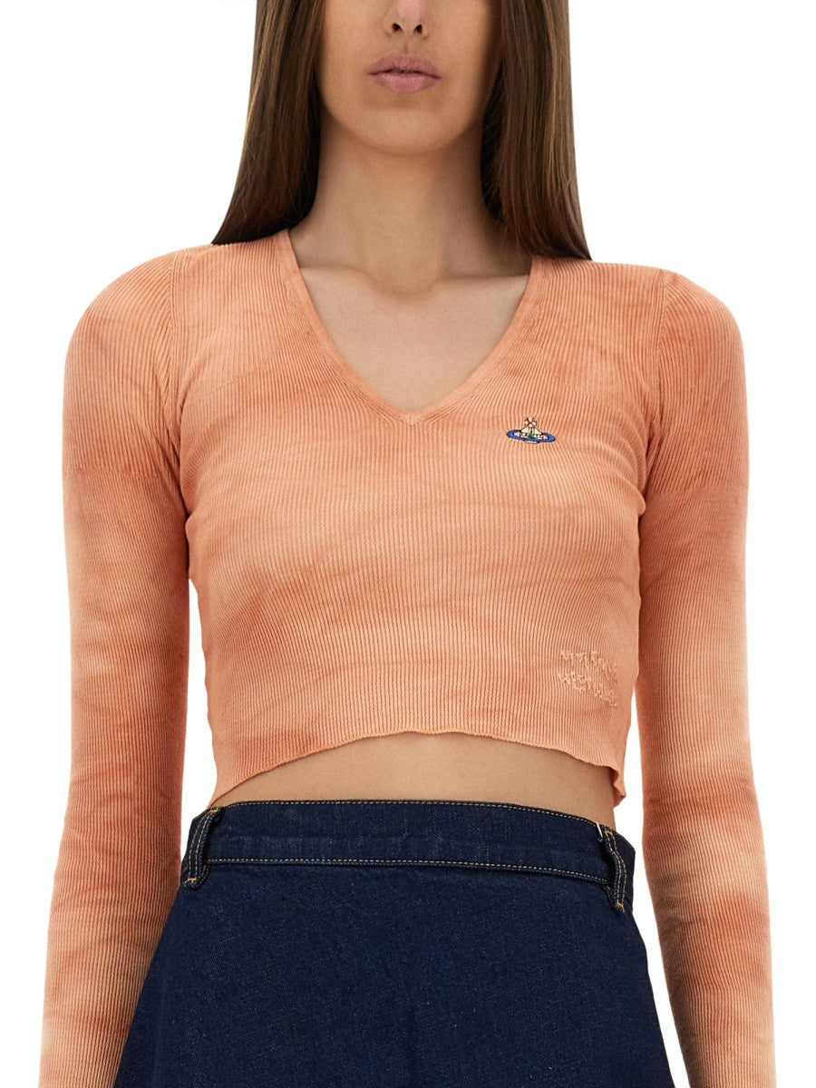 Vivienne Westwood "BEA CROPPED" TOP