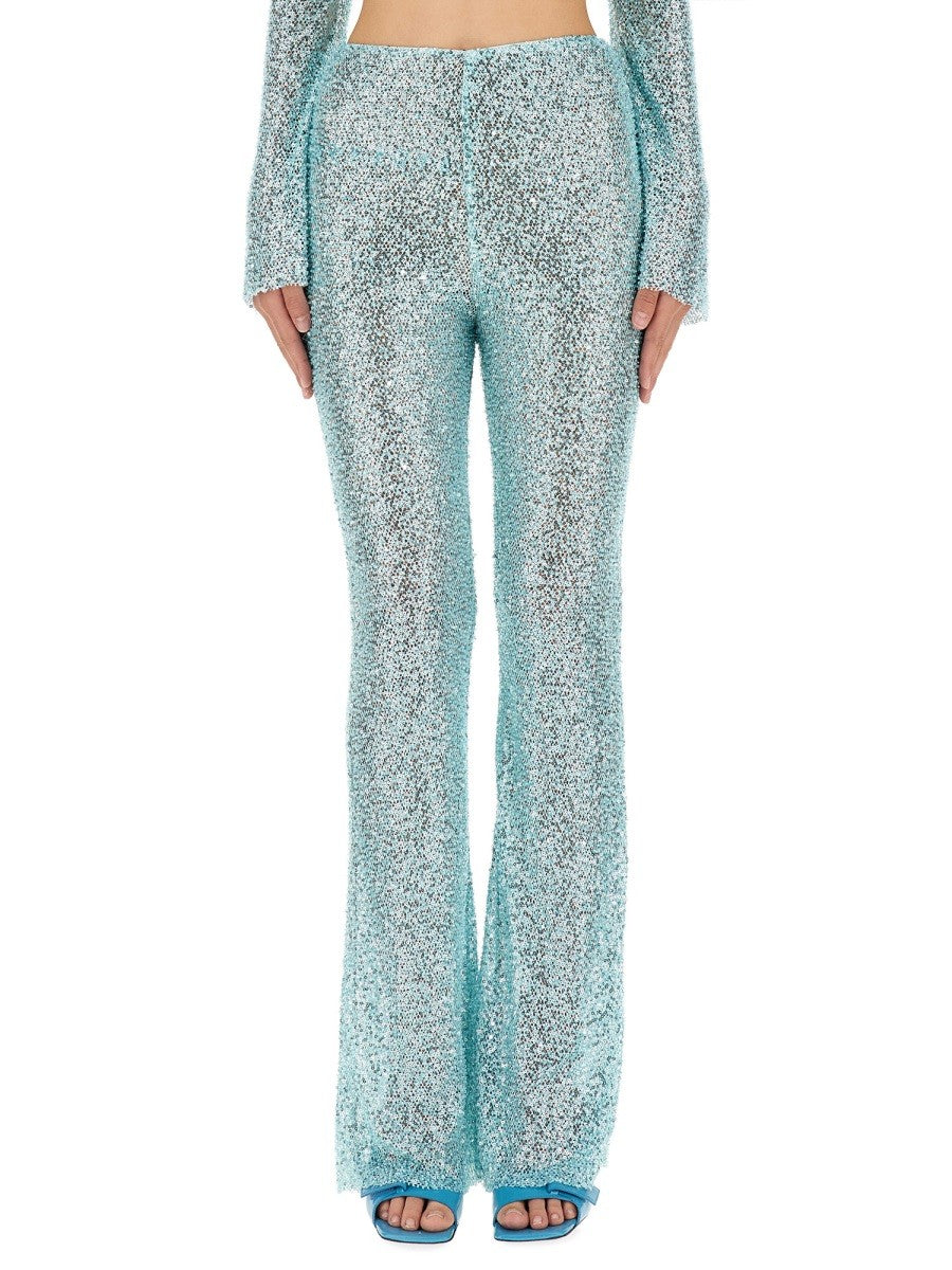 SELF-PORTRAIT BEADED PANTS