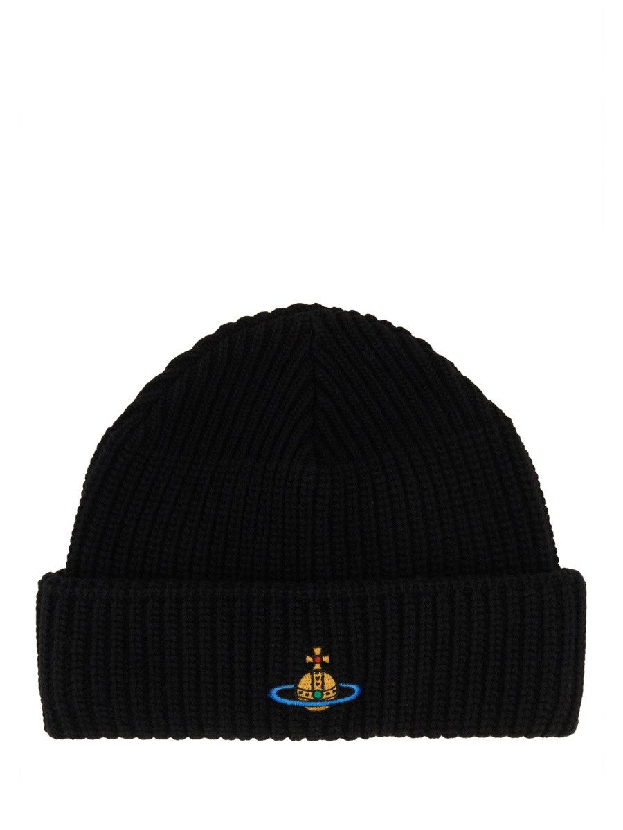 Vivienne Westwood BEANIE HAT WITH LOGO