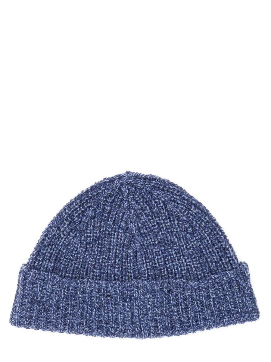 Marni BEANIE HAT WITH "MARNI MENDING" EMBROIDERY