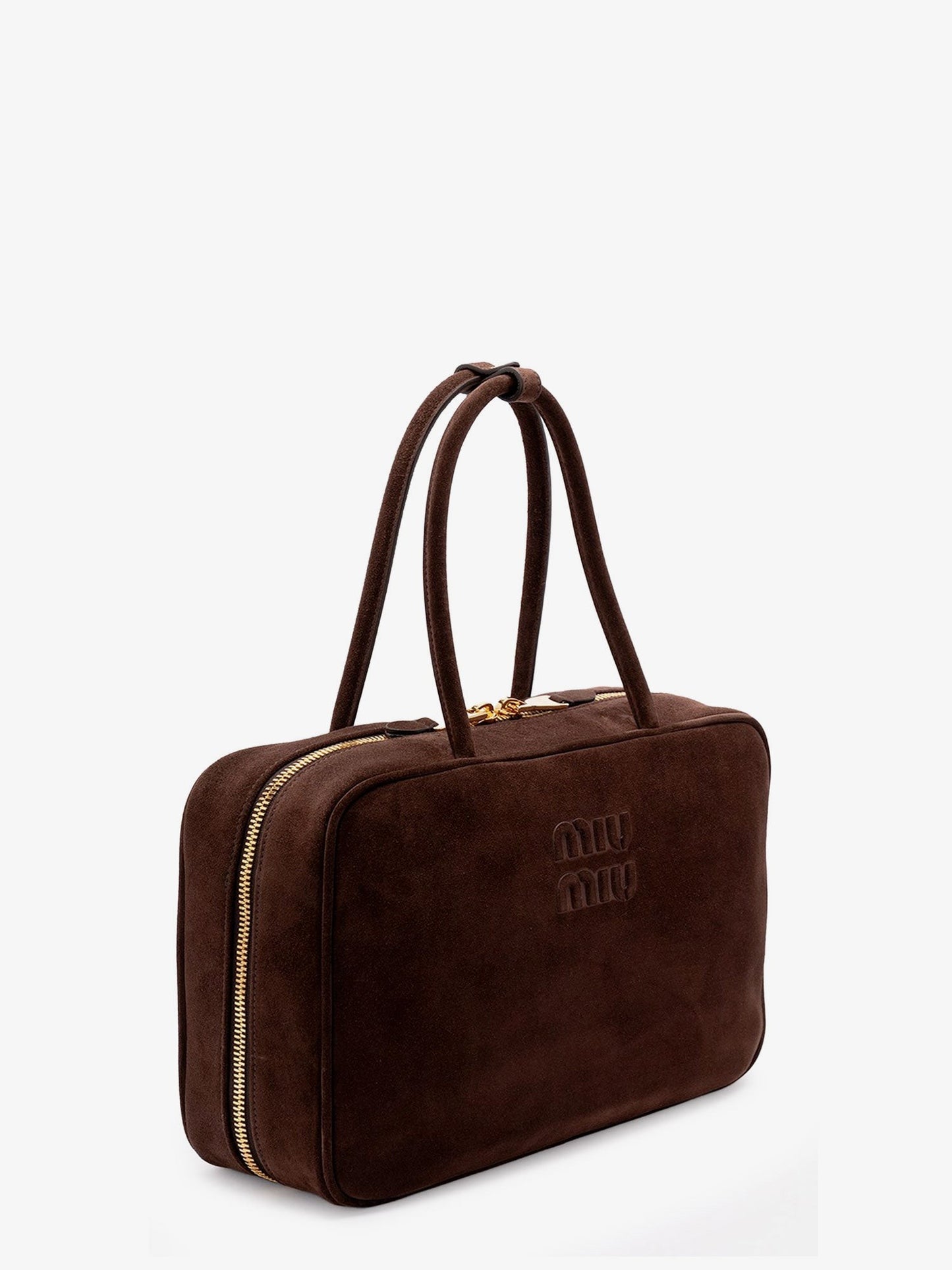 Miu Miu Beau suede handbag