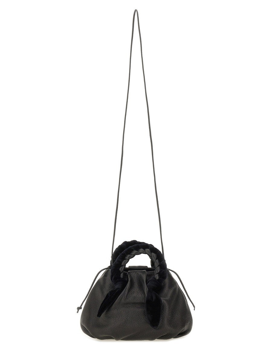 HEREU "BOMBON VELVET FOULARD" BAG