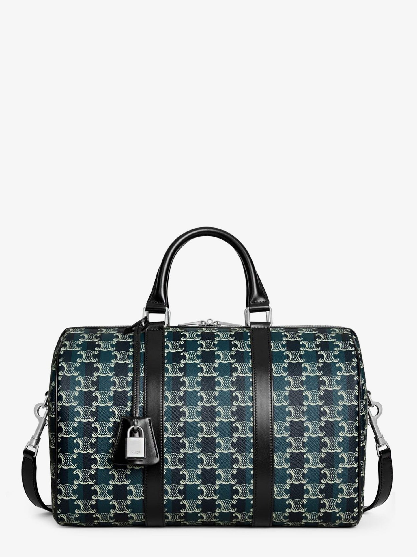 Celine Boston Large Triomphe canvas travel bag