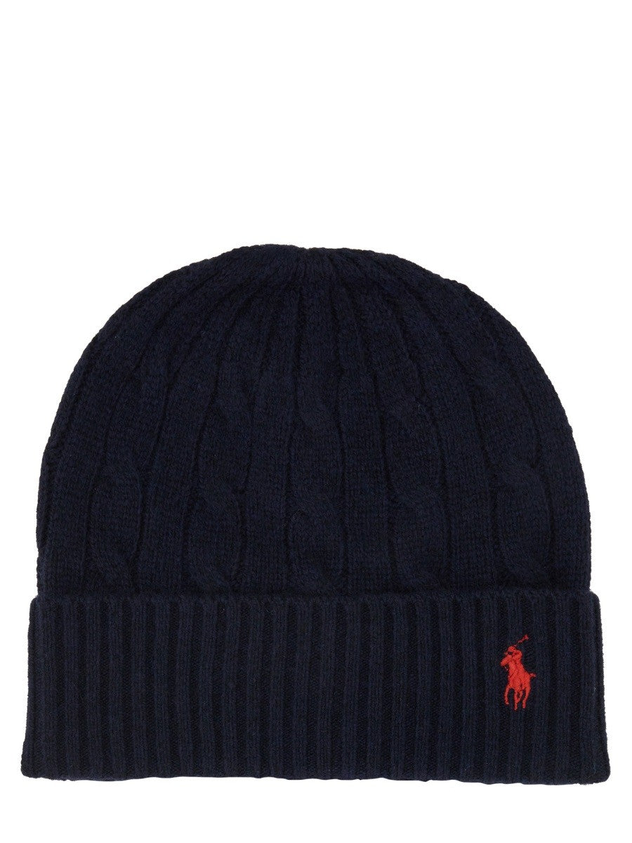 Polo Ralph Lauren BRAIDED WOOL AND CASHMERE BEANIE