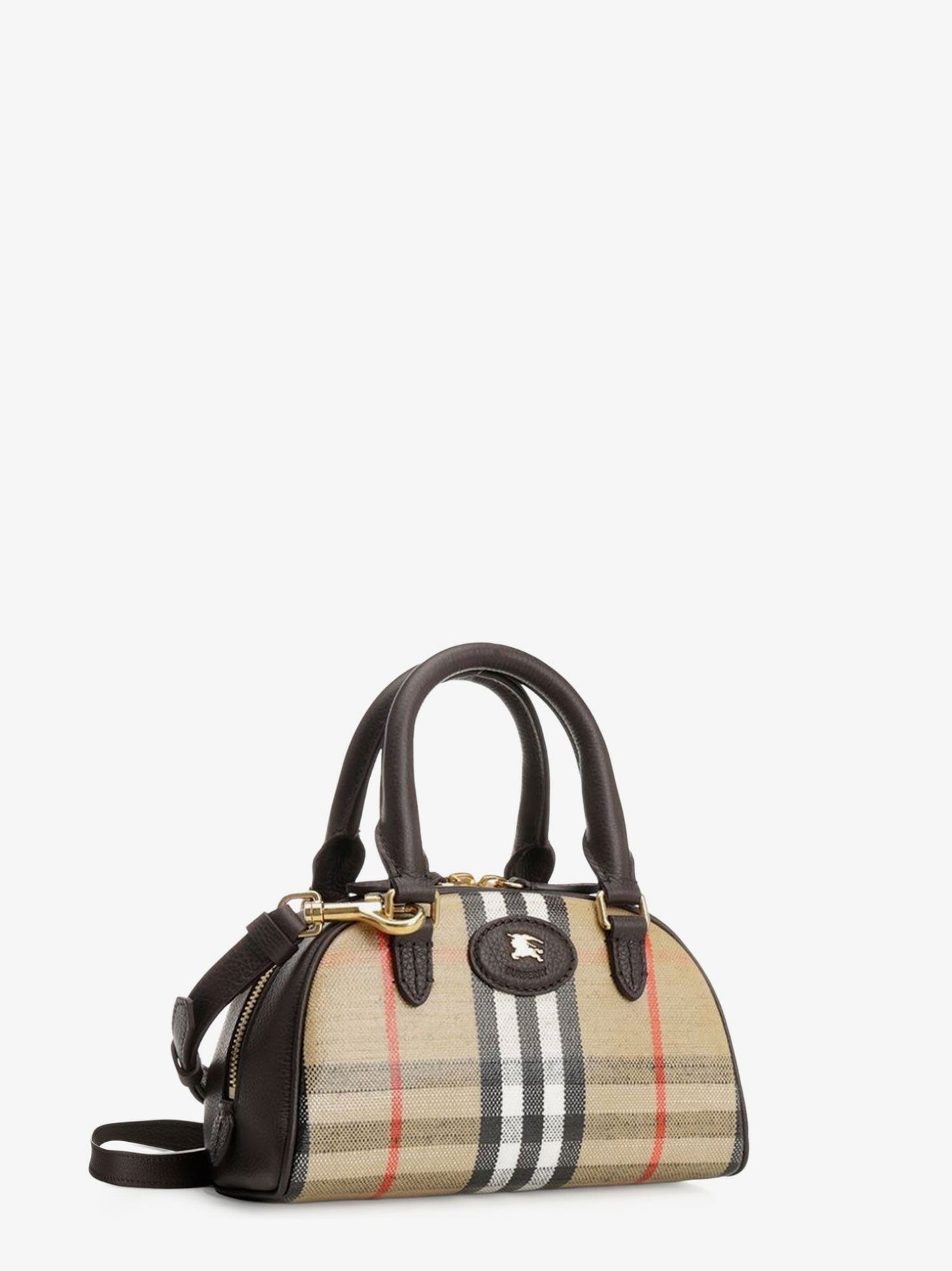 Burberry Burberry Check coated canvas shoulder bag