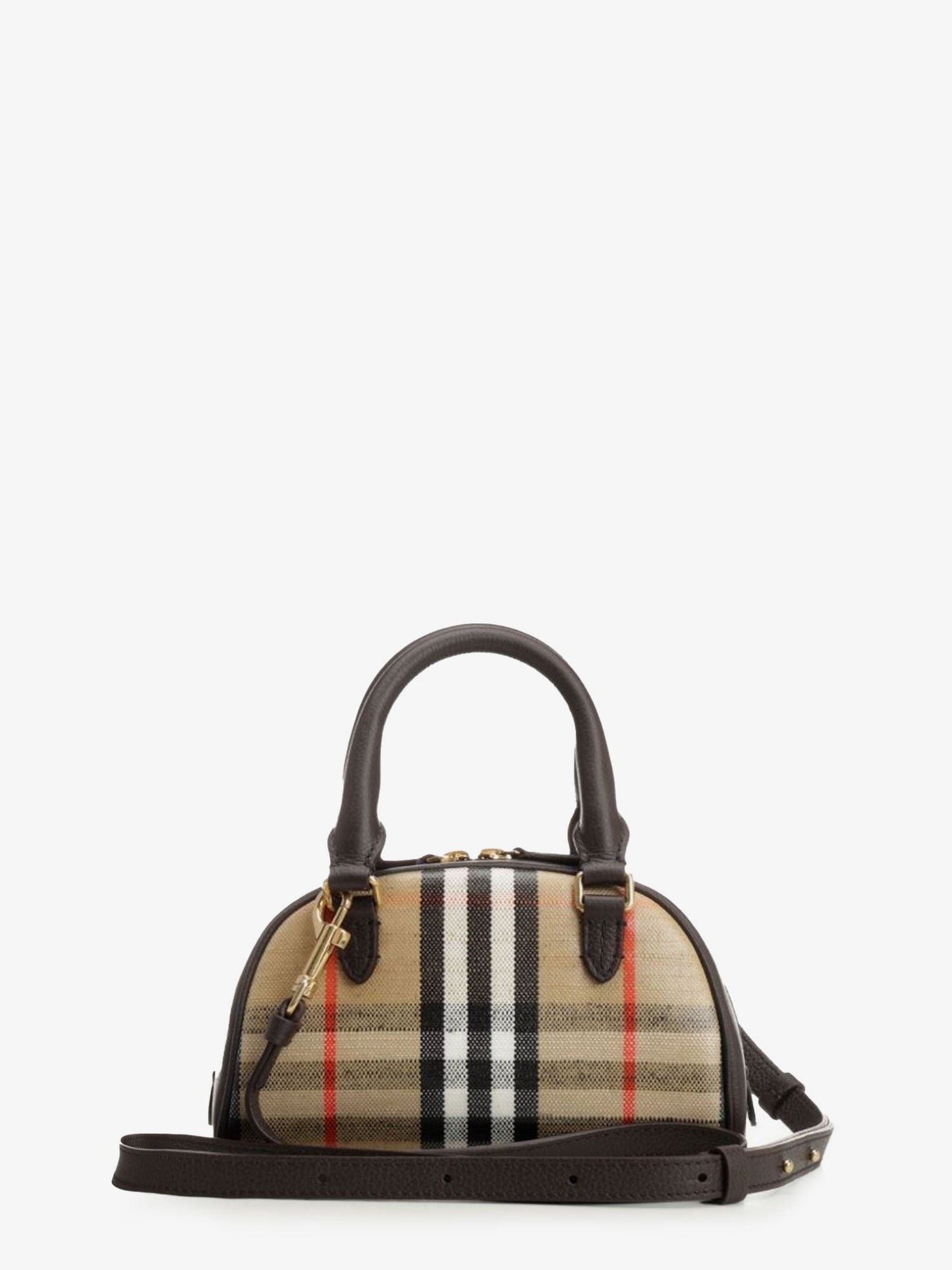 Burberry Burberry Check coated canvas shoulder bag