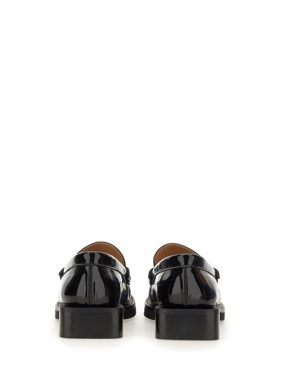 GANNI "BUTTERFLY" LOGO LOAFER