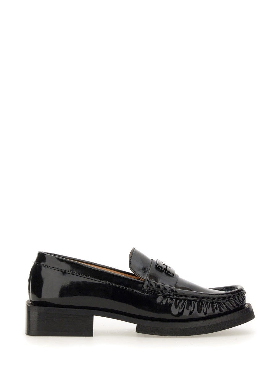 GANNI "BUTTERFLY" LOGO LOAFER