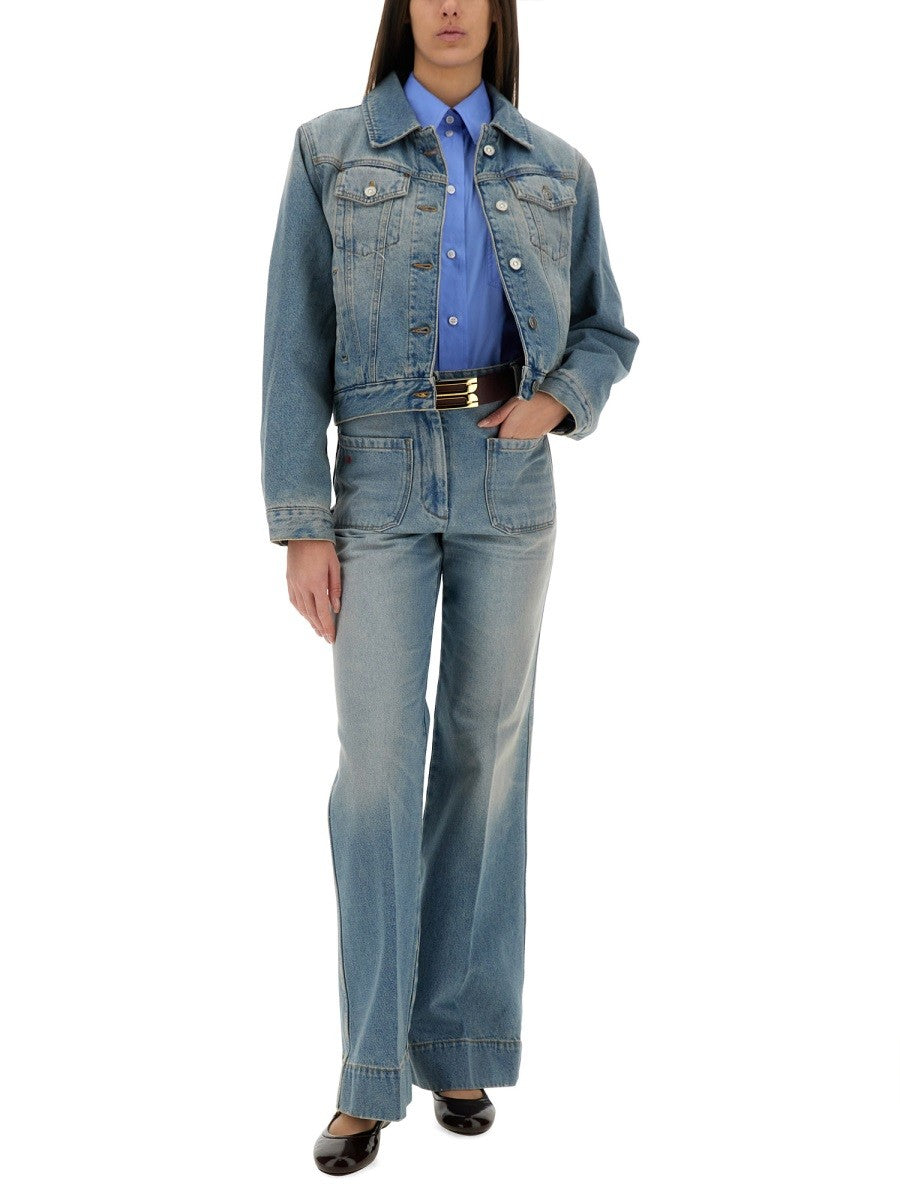 Victoria Beckham "CROPPED" SHIRT