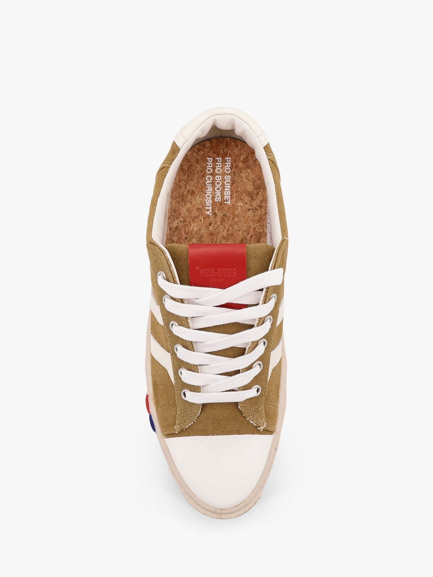 PRO KEDS Canvas low-top sneakers with iconic bicolor detail