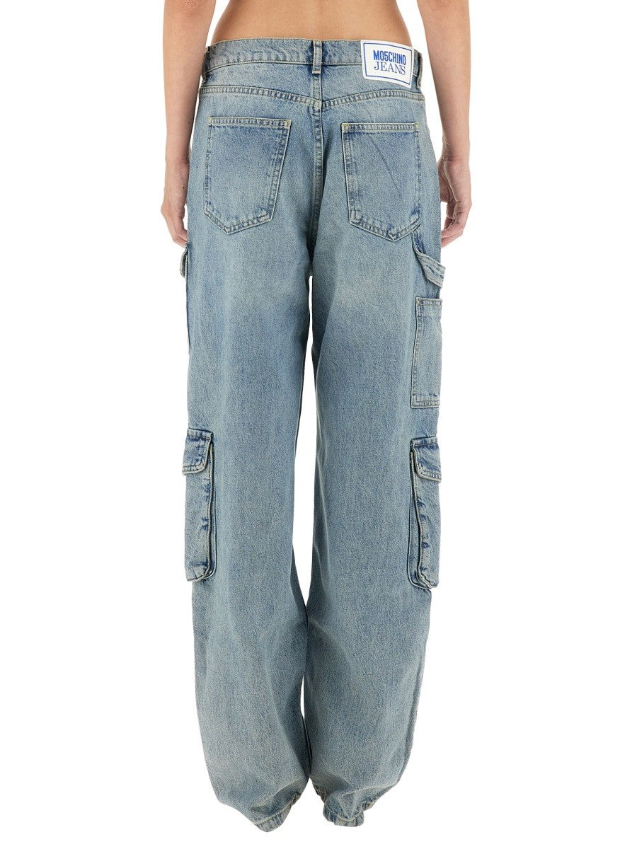 MOSCHINO JEANS CARGO PANTS