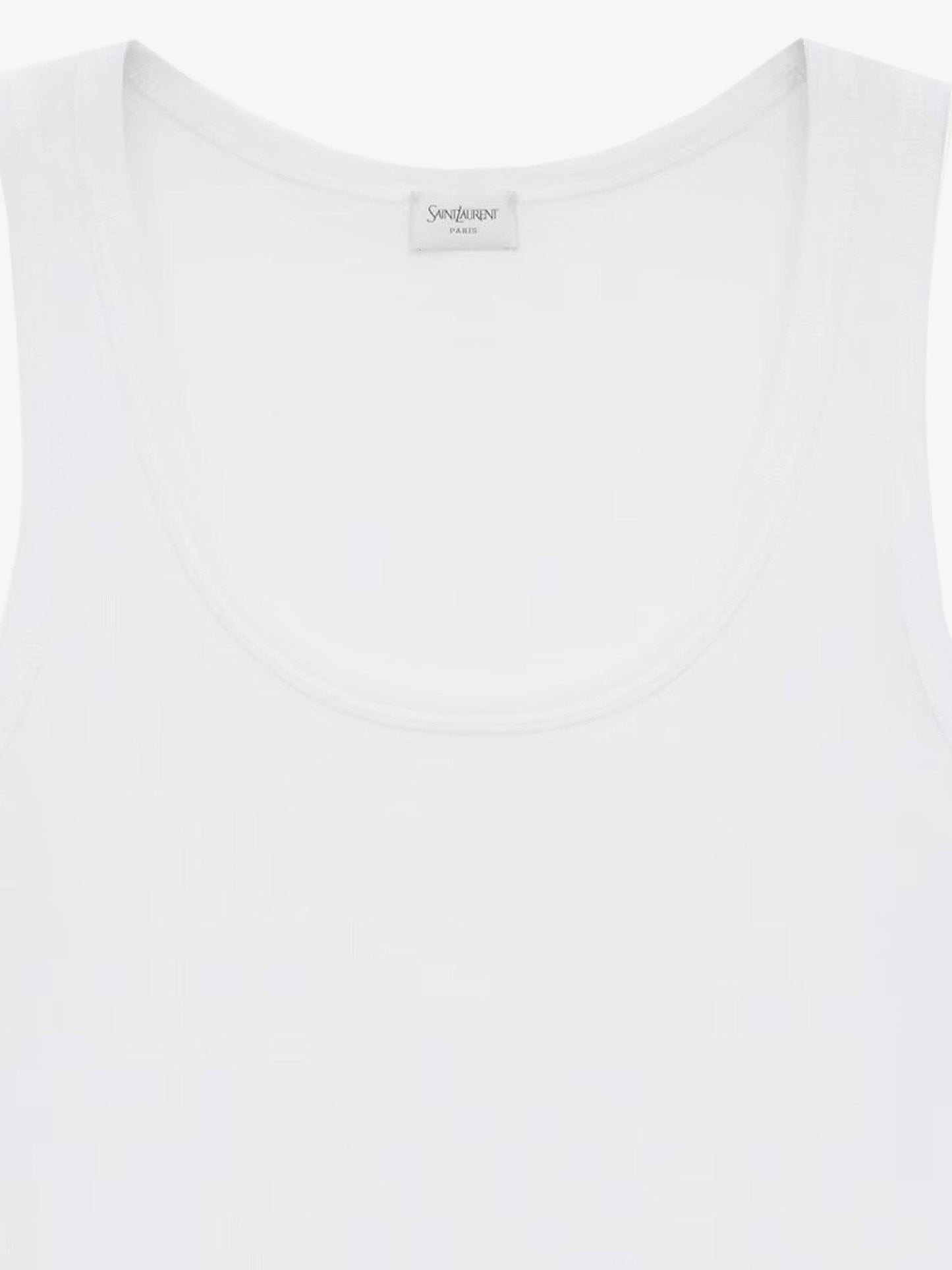 Saint Laurent Cassandre certified cotton top