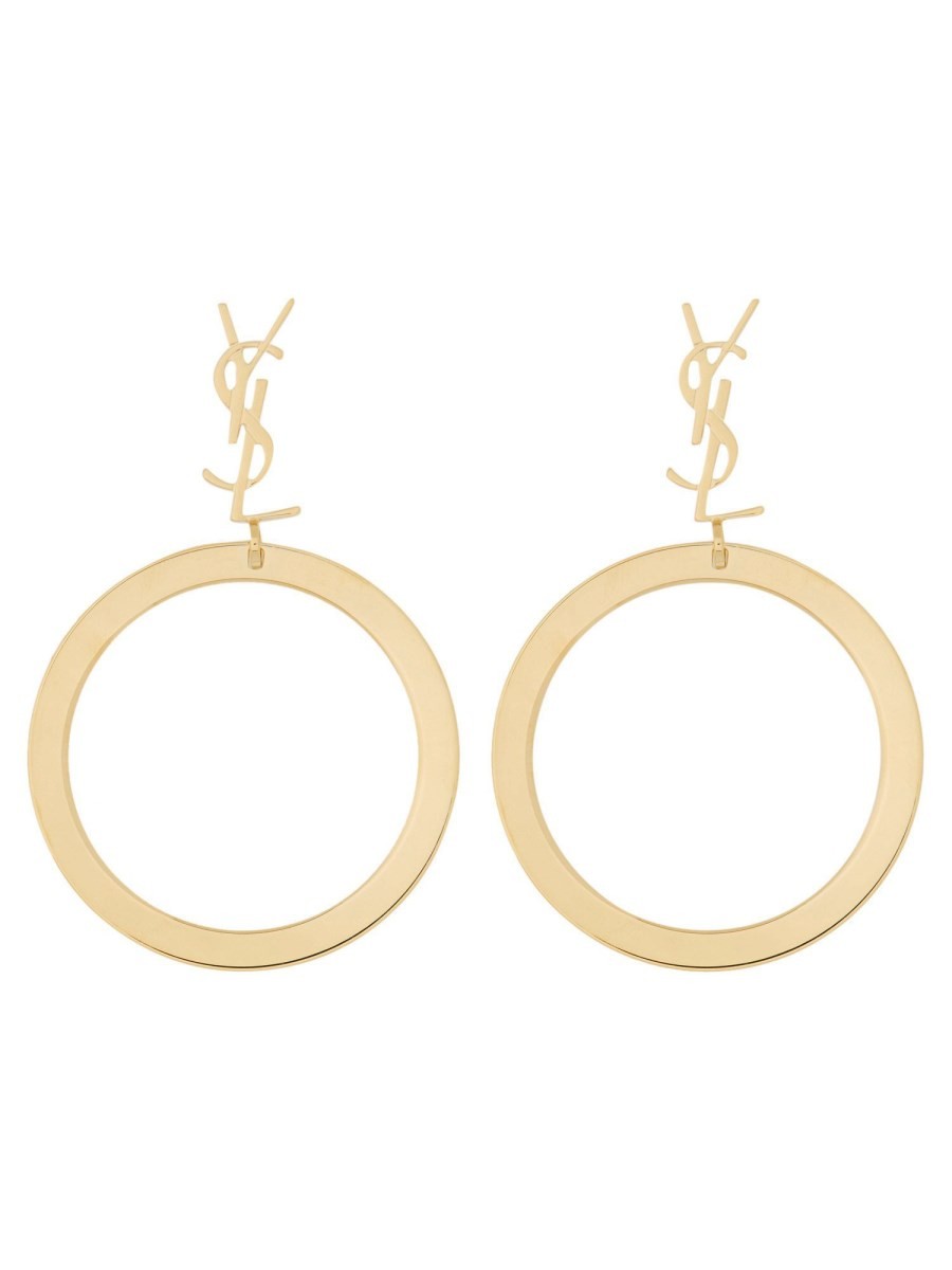 Saint Laurent CASSANDRE EARRINGS WITH PENDANT