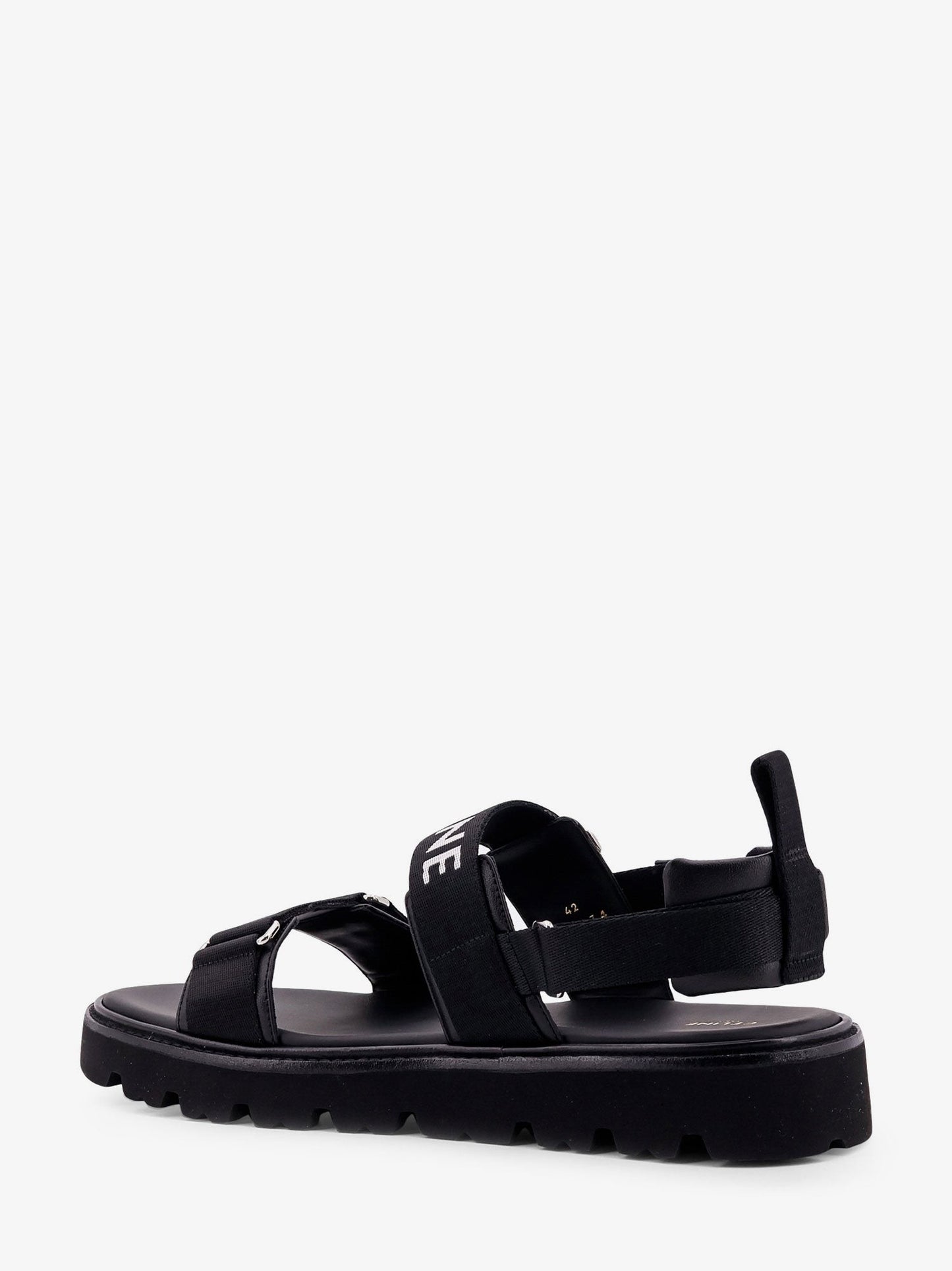Celine Celine jacquard canvas sandals