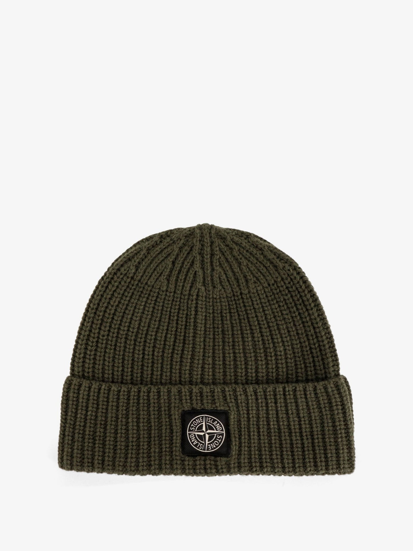 Stone Island Certified virgin wool beanie hat