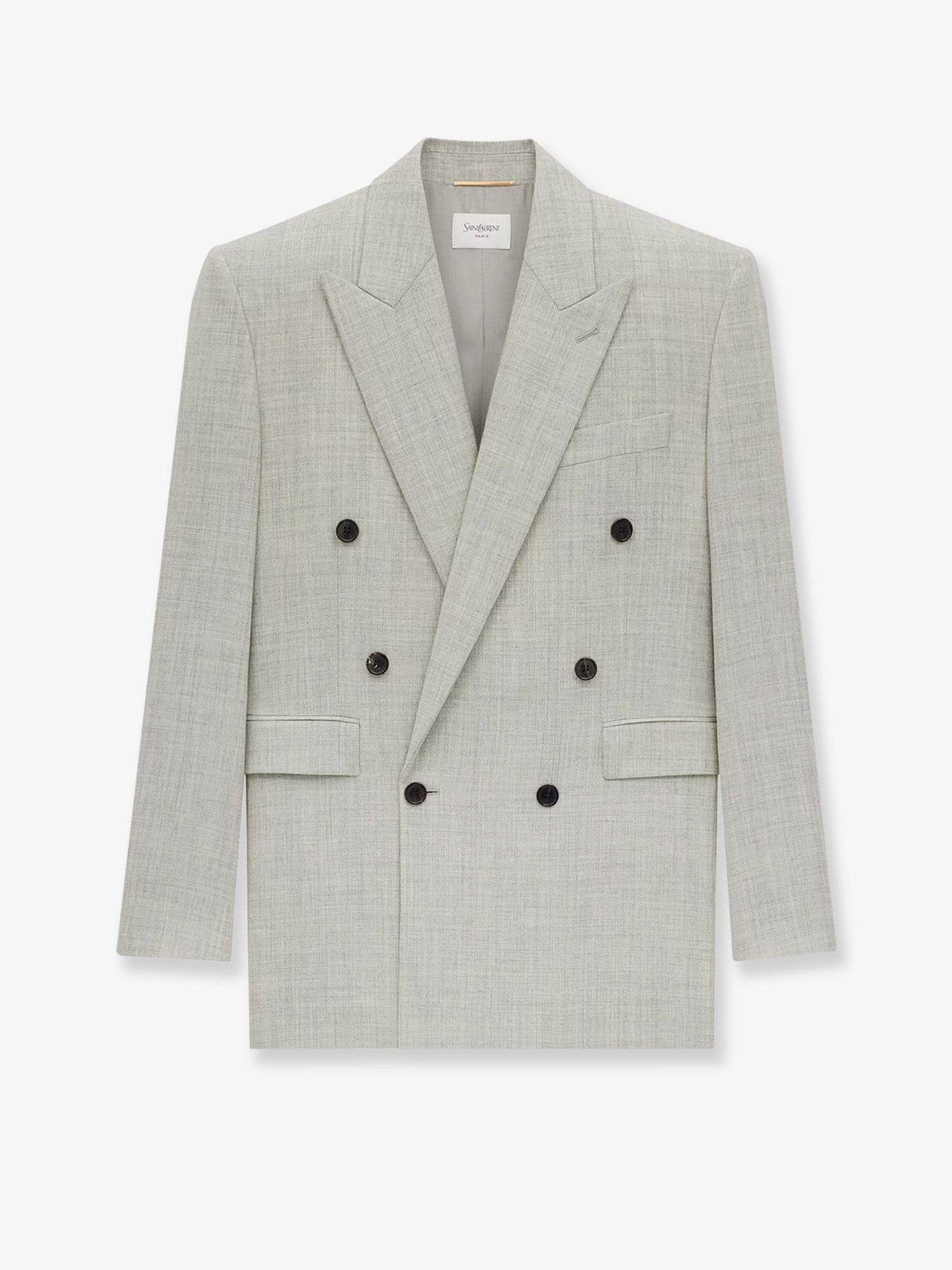 Saint Laurent Certified wool double-breasted blazer