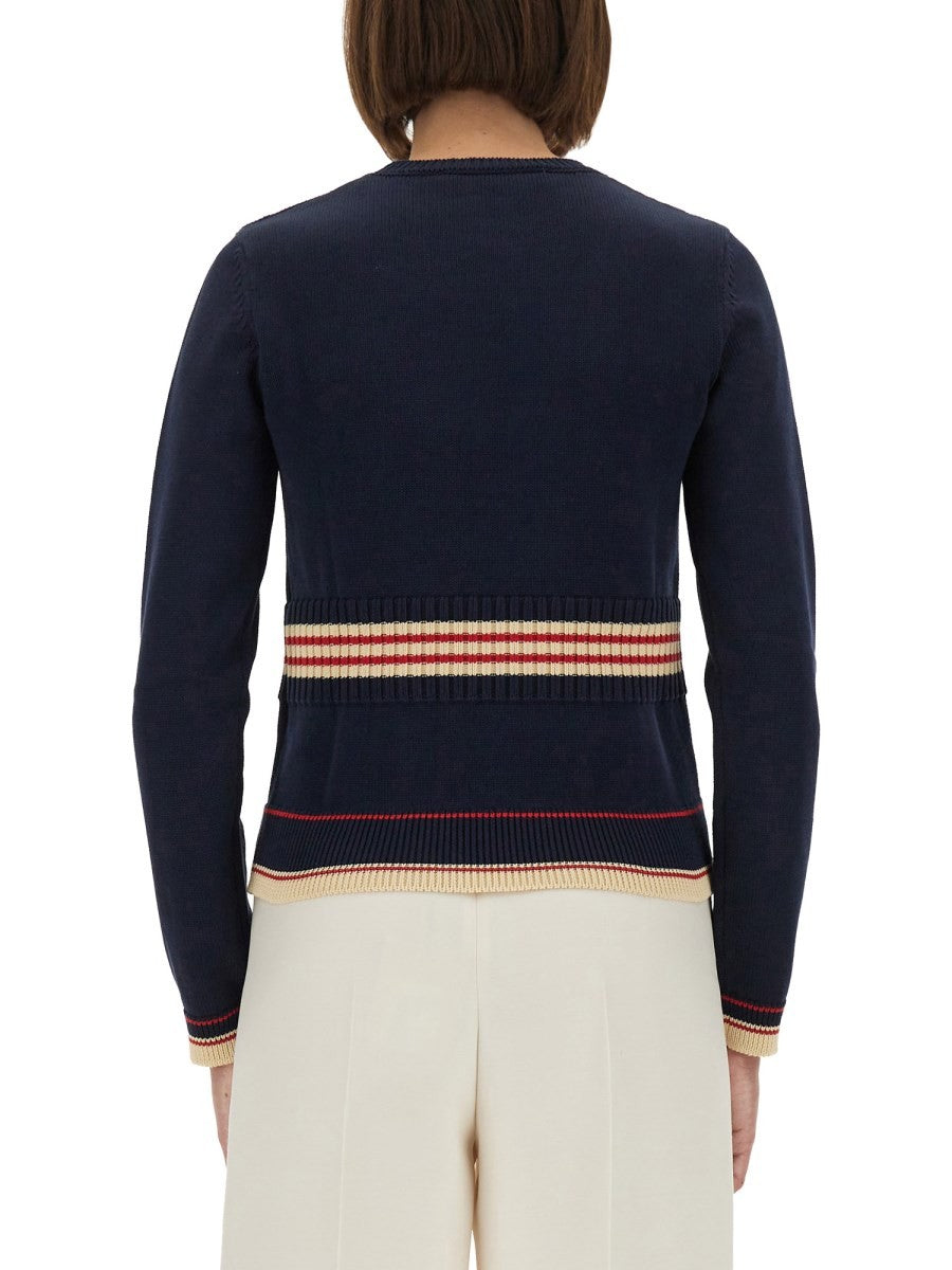Valentino "CHEZ VALENTINO" COTTON SWEATER
