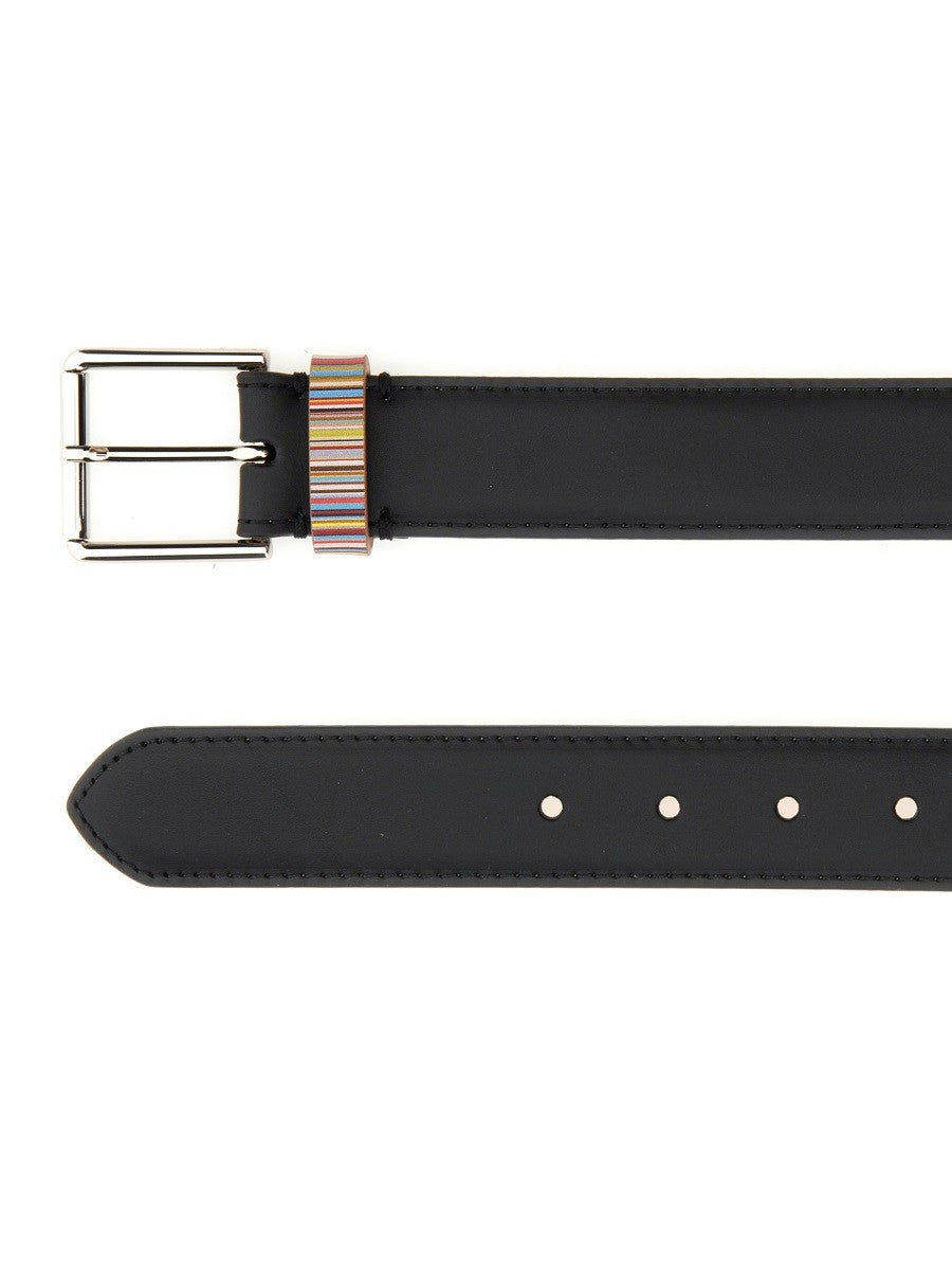 PAUL SMITH BELT WITH LOGO