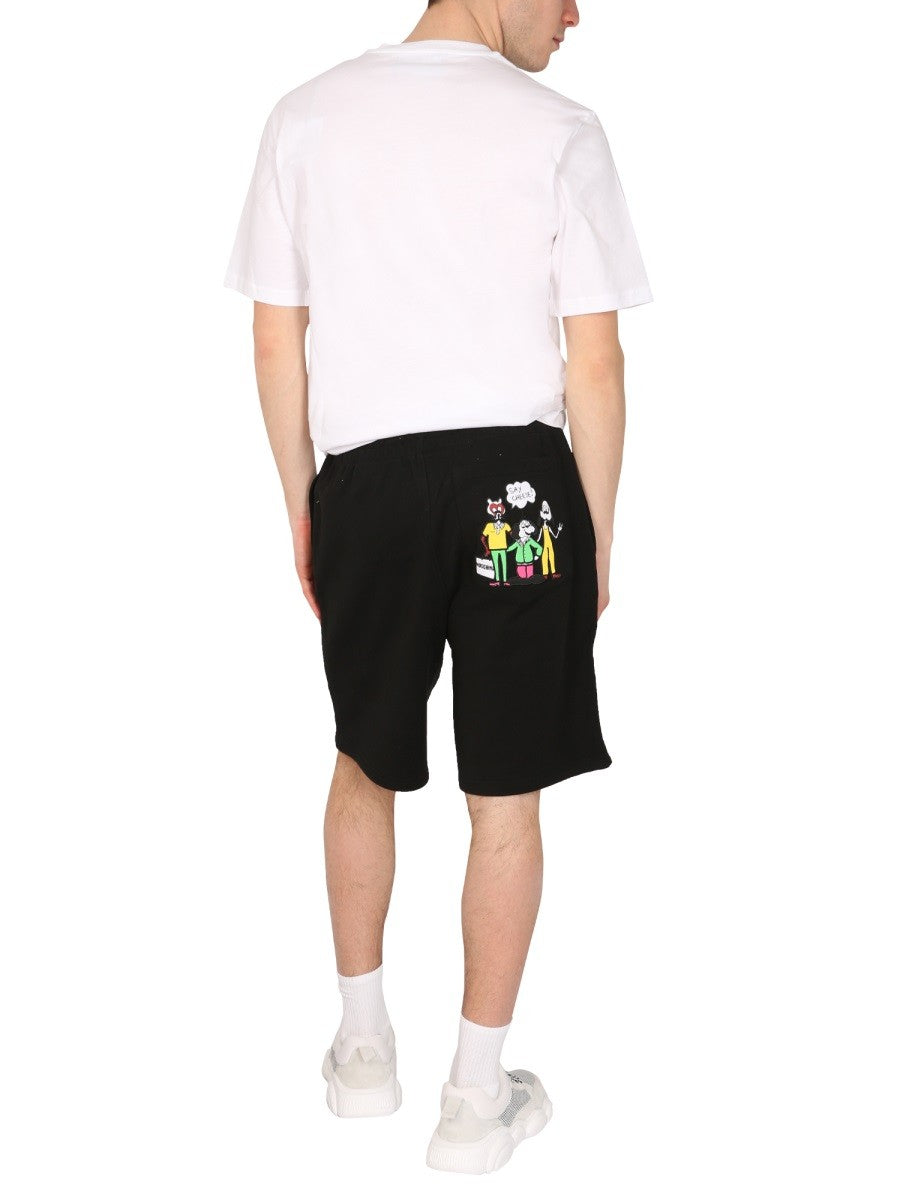 Moschino "COMICS CHARACTERS" BERMUDA