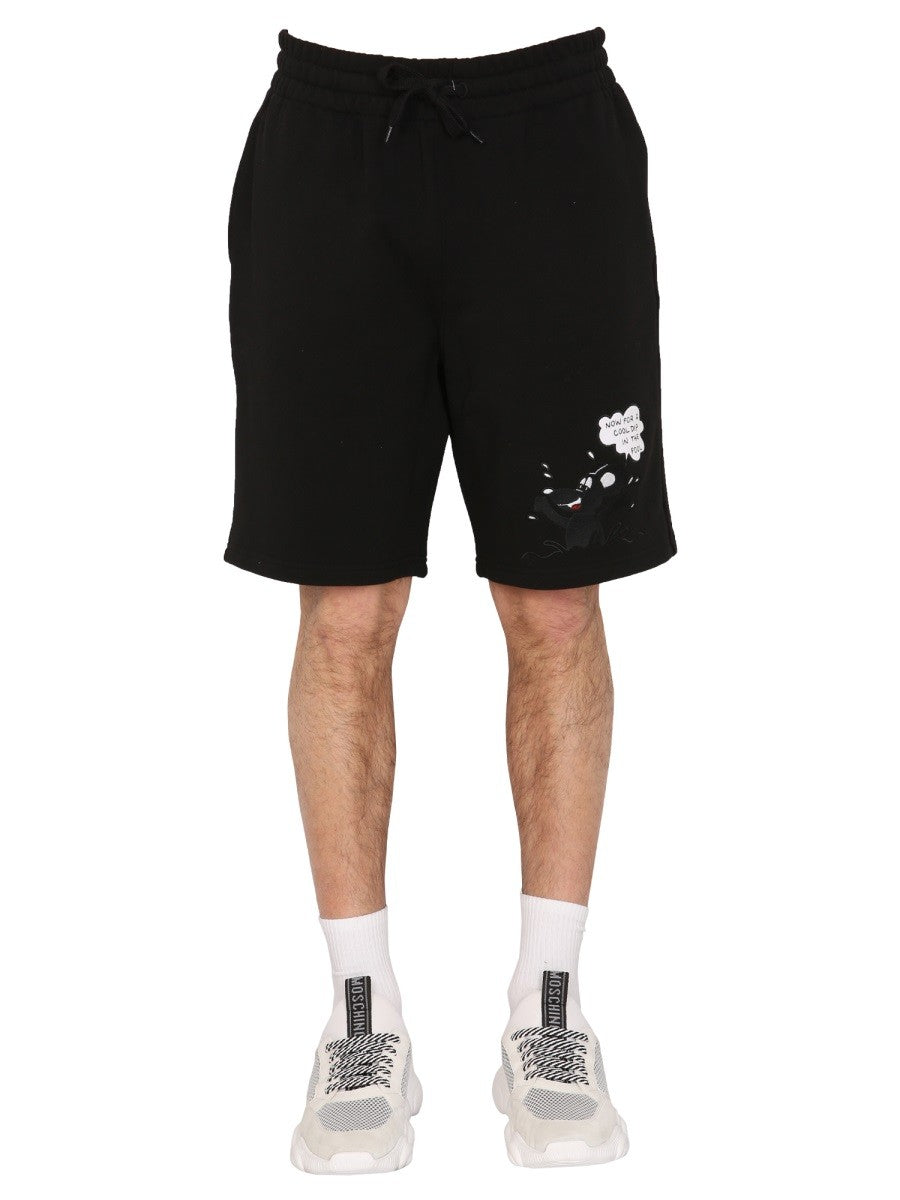 Moschino "COMICS CHARACTERS" BERMUDA