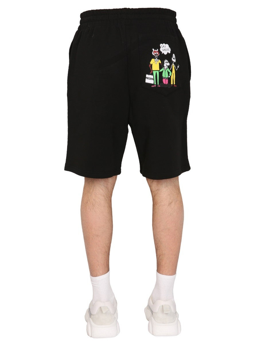 Moschino "COMICS CHARACTERS" BERMUDA