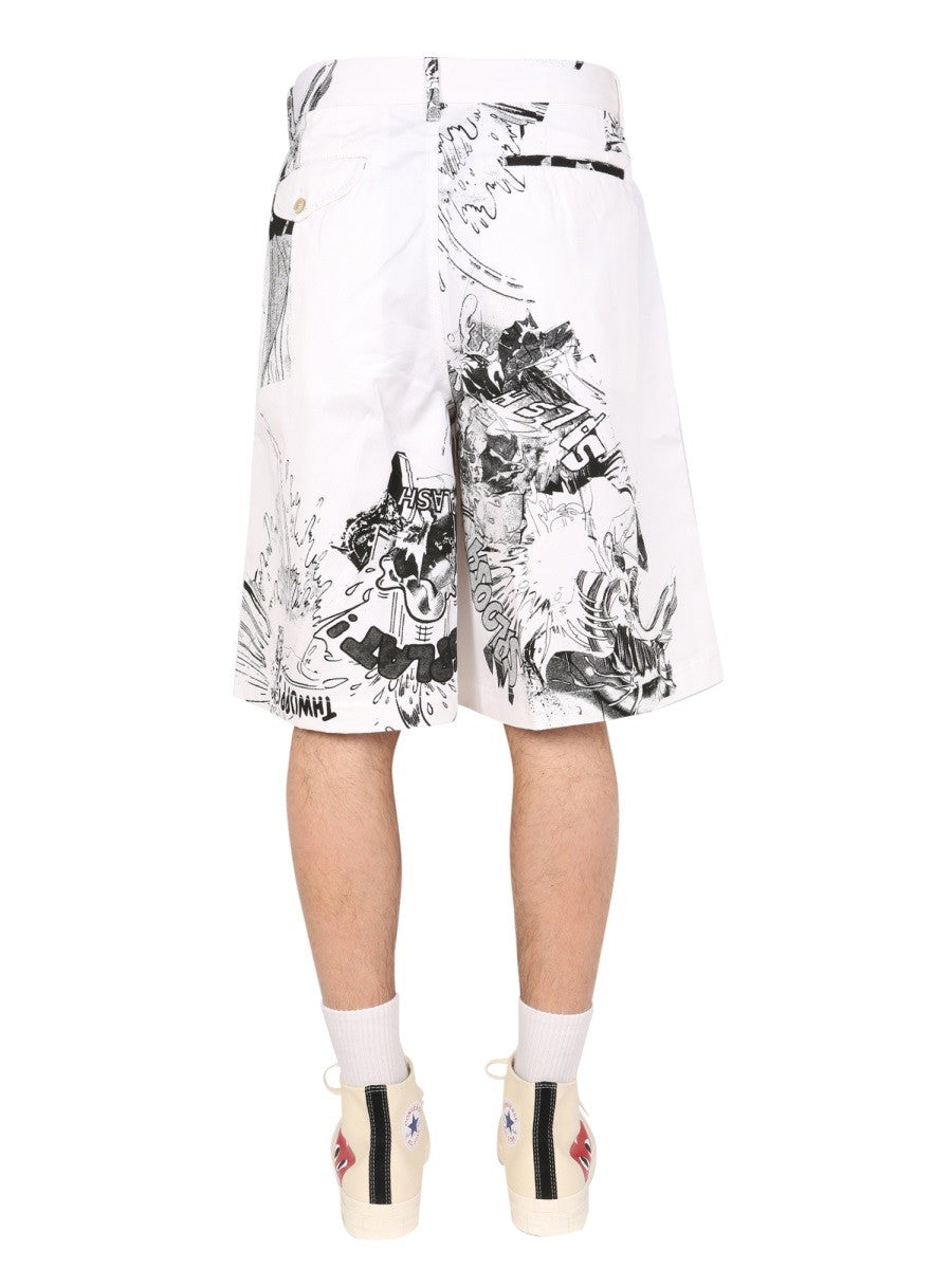 COMME DES GARCONS SHIRT COMME DE GARCONS X CHRISTIAN MARCLAY SHORTS