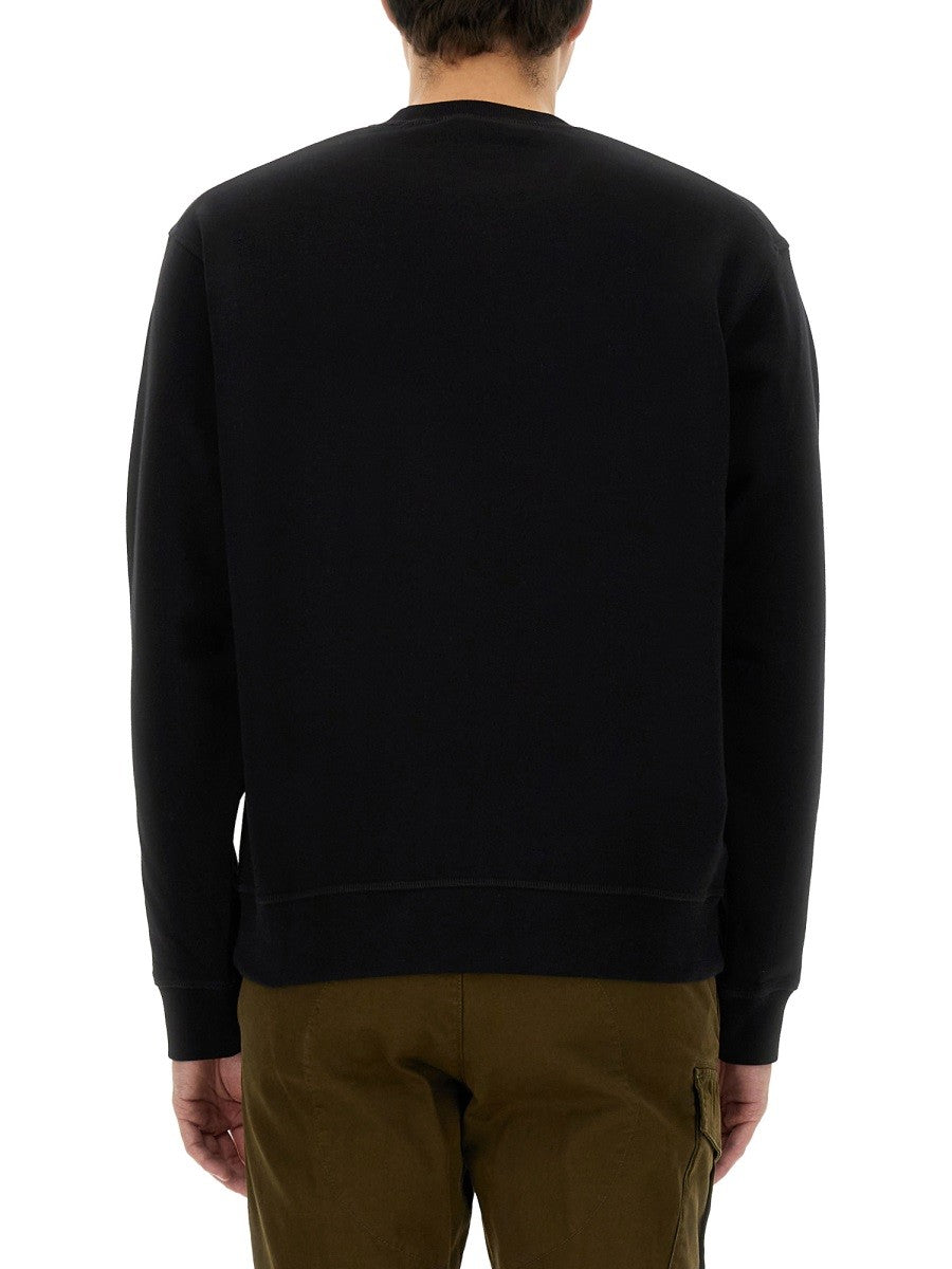 Dsquared "COOL FIT VELVET LOGO" SWEATSHIRT
