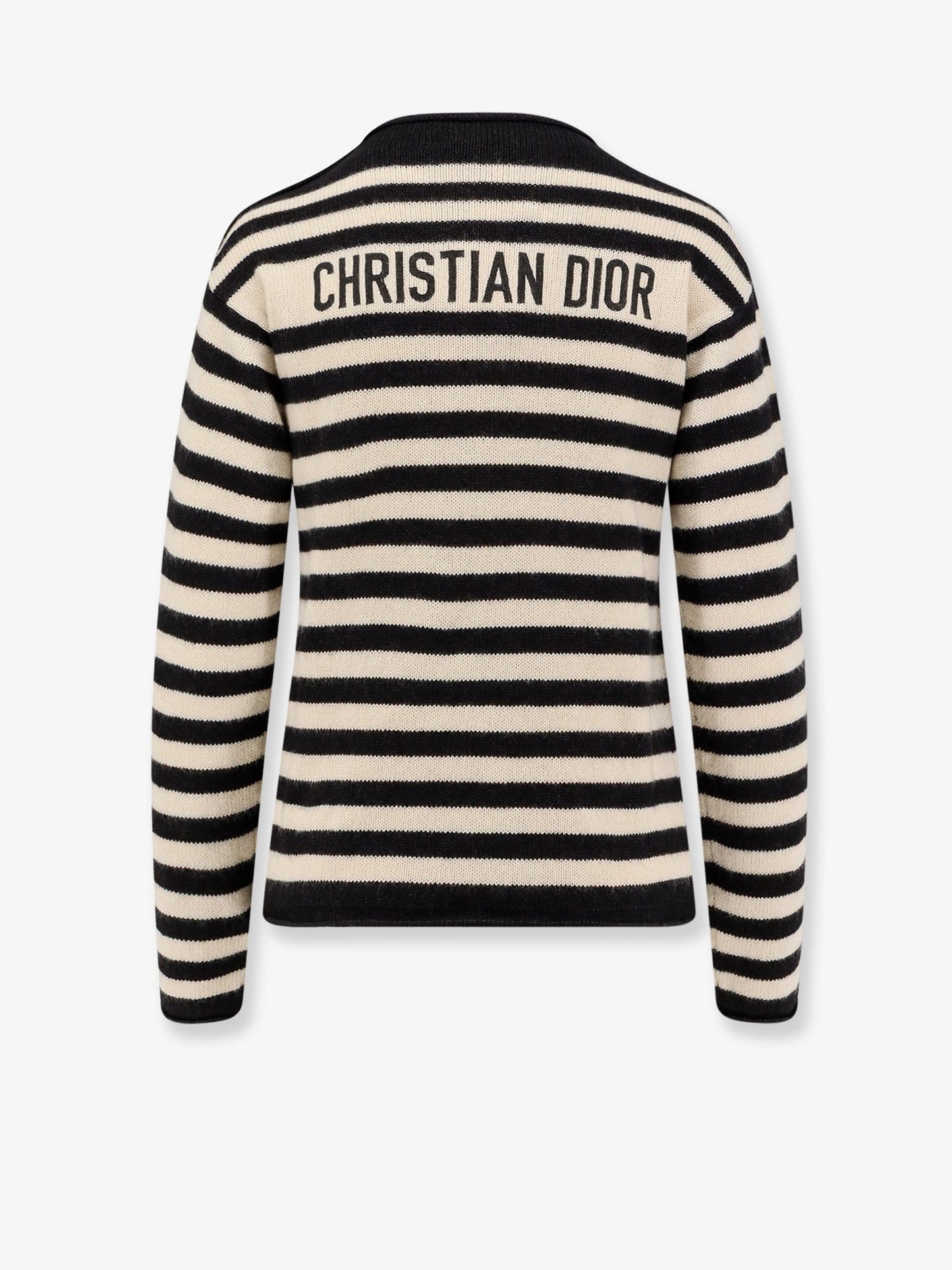 Dior Cotton and cashmere striped sweater
