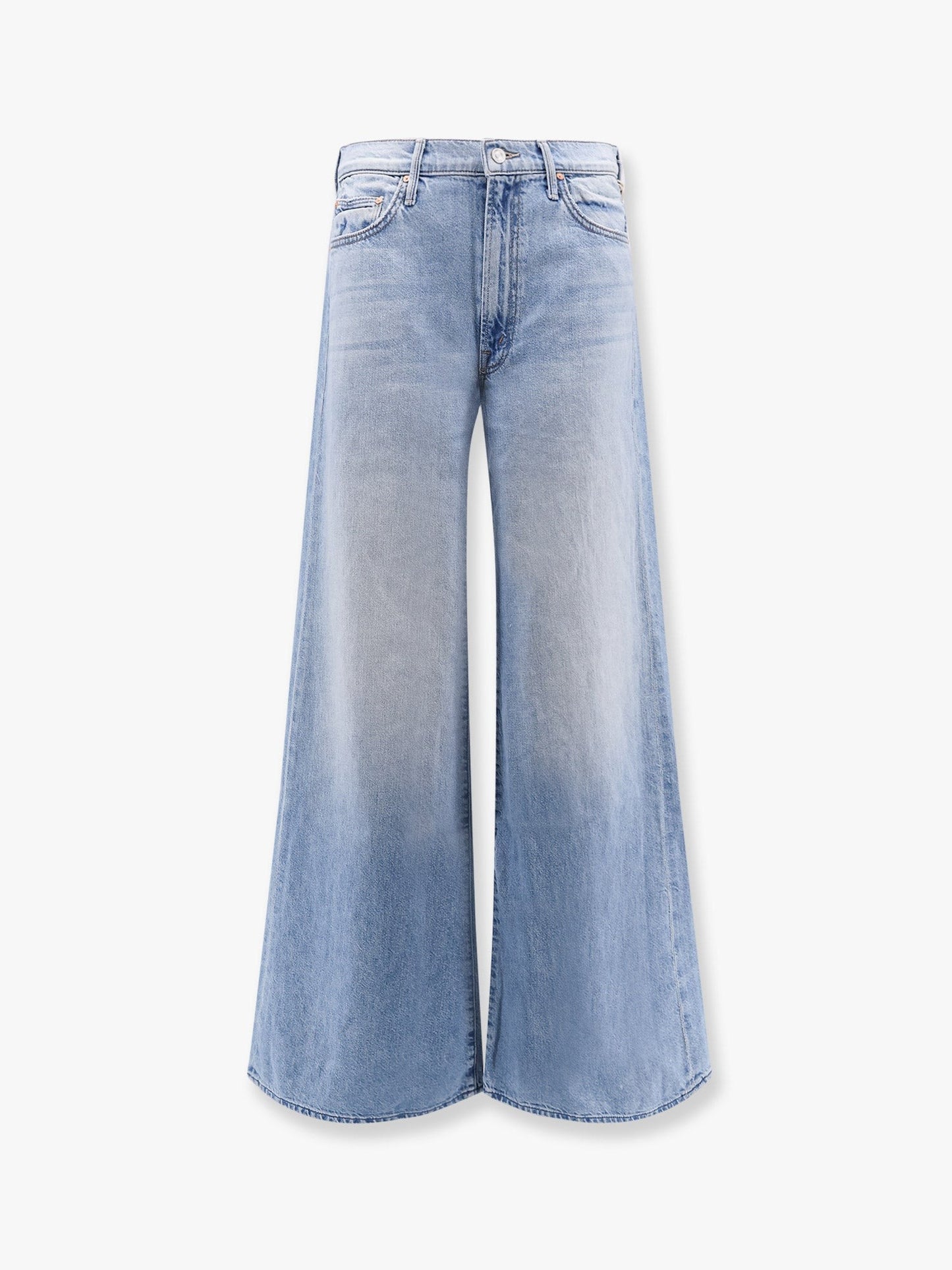 MOTHER Cotton blend jeans wirh back logo label