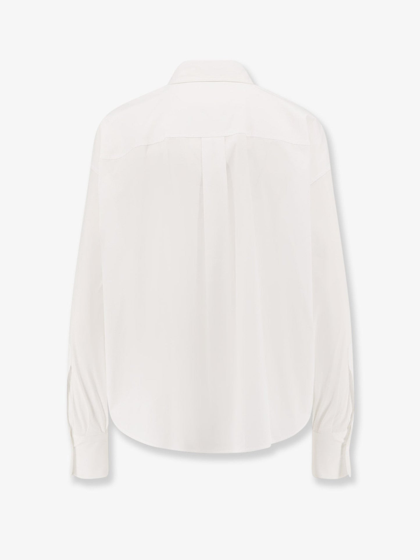 Brunello Cucinelli Cotton blend shirt with Monili detail