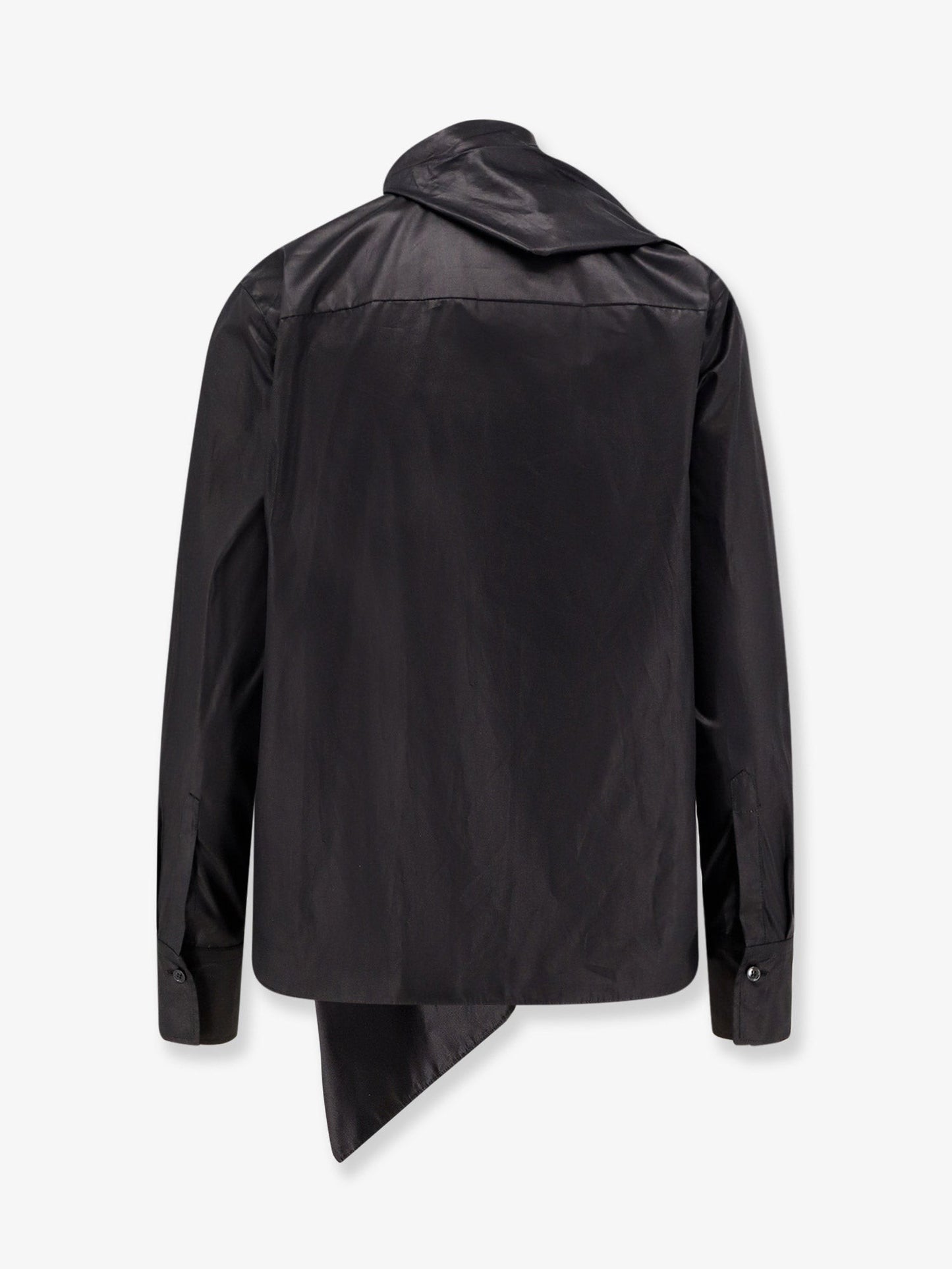 Alexander Mcqueen Cotton bow shirt